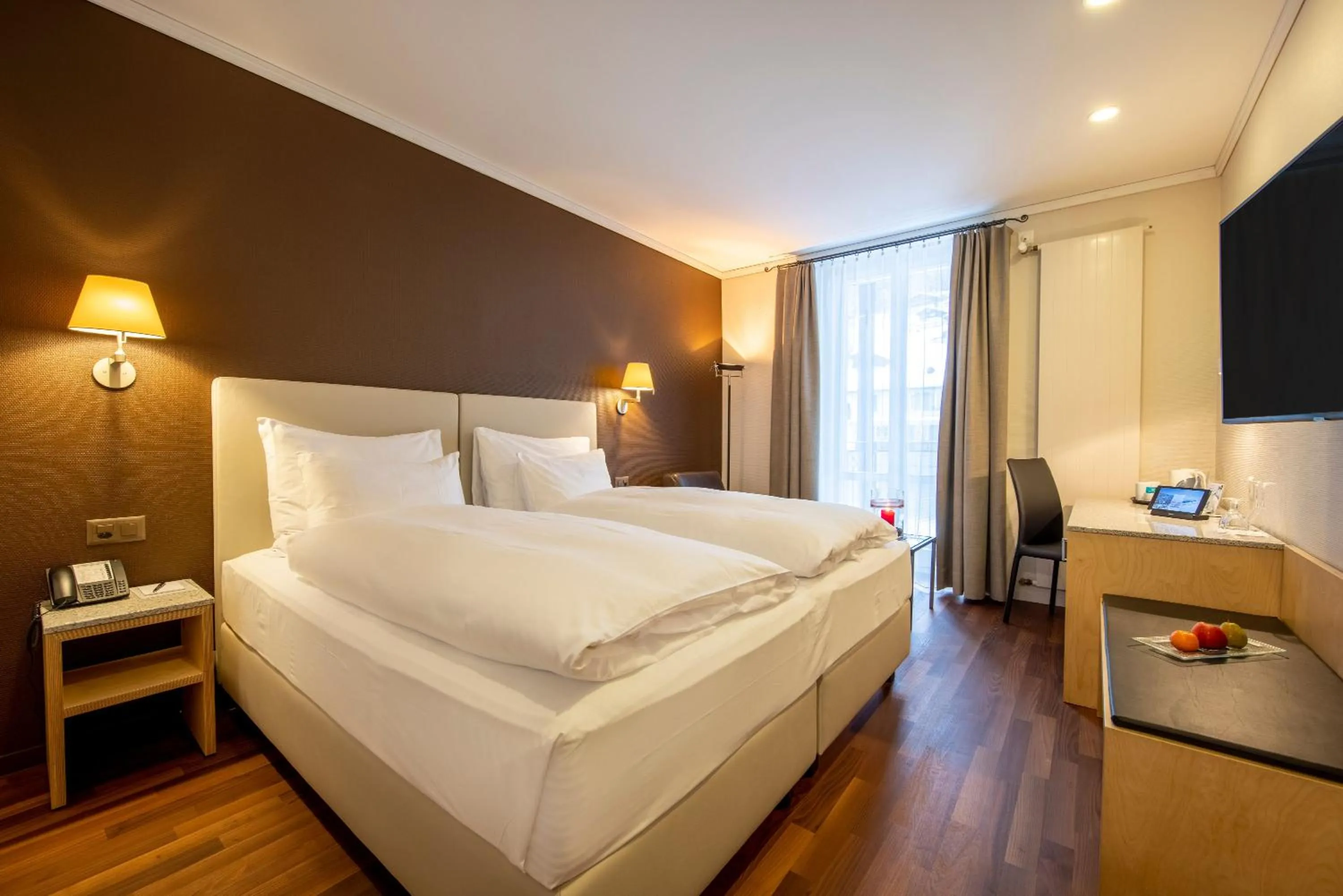 Photo of the whole room, Bed in Belvedere Swiss Quality Hotel