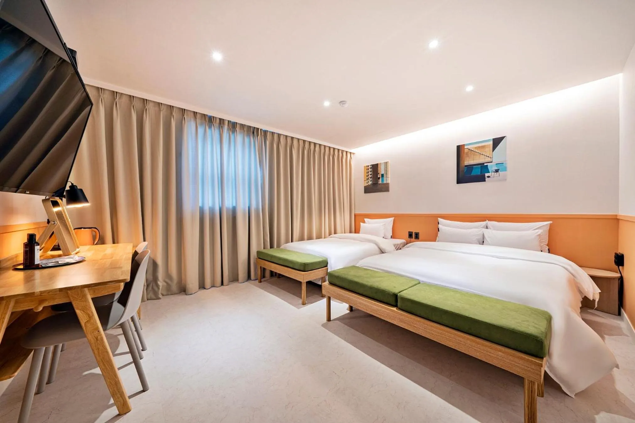 Bed in Knockin Hotel Daejeon by Aank