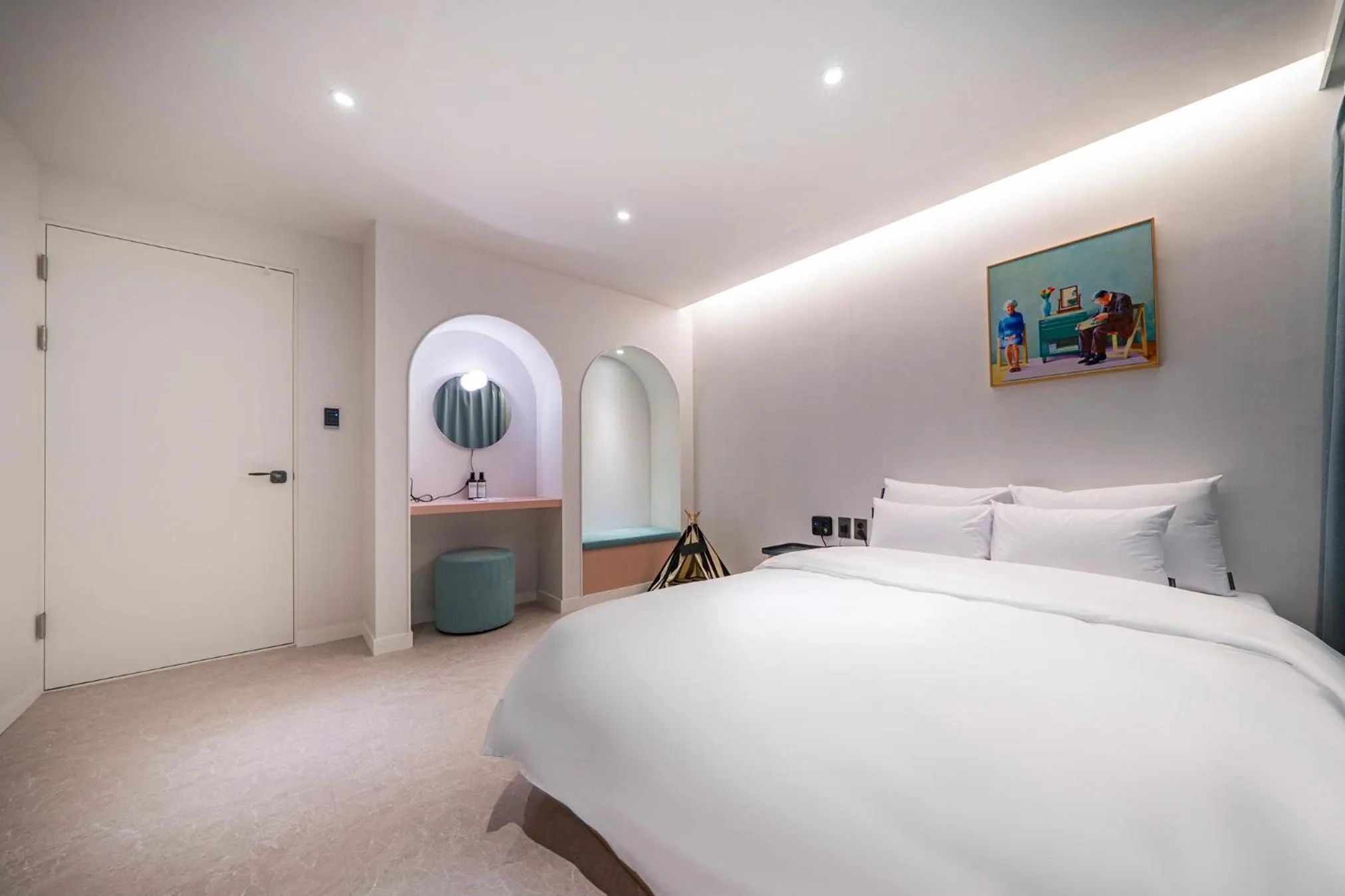 Bed in Knockin Hotel Daejeon by Aank