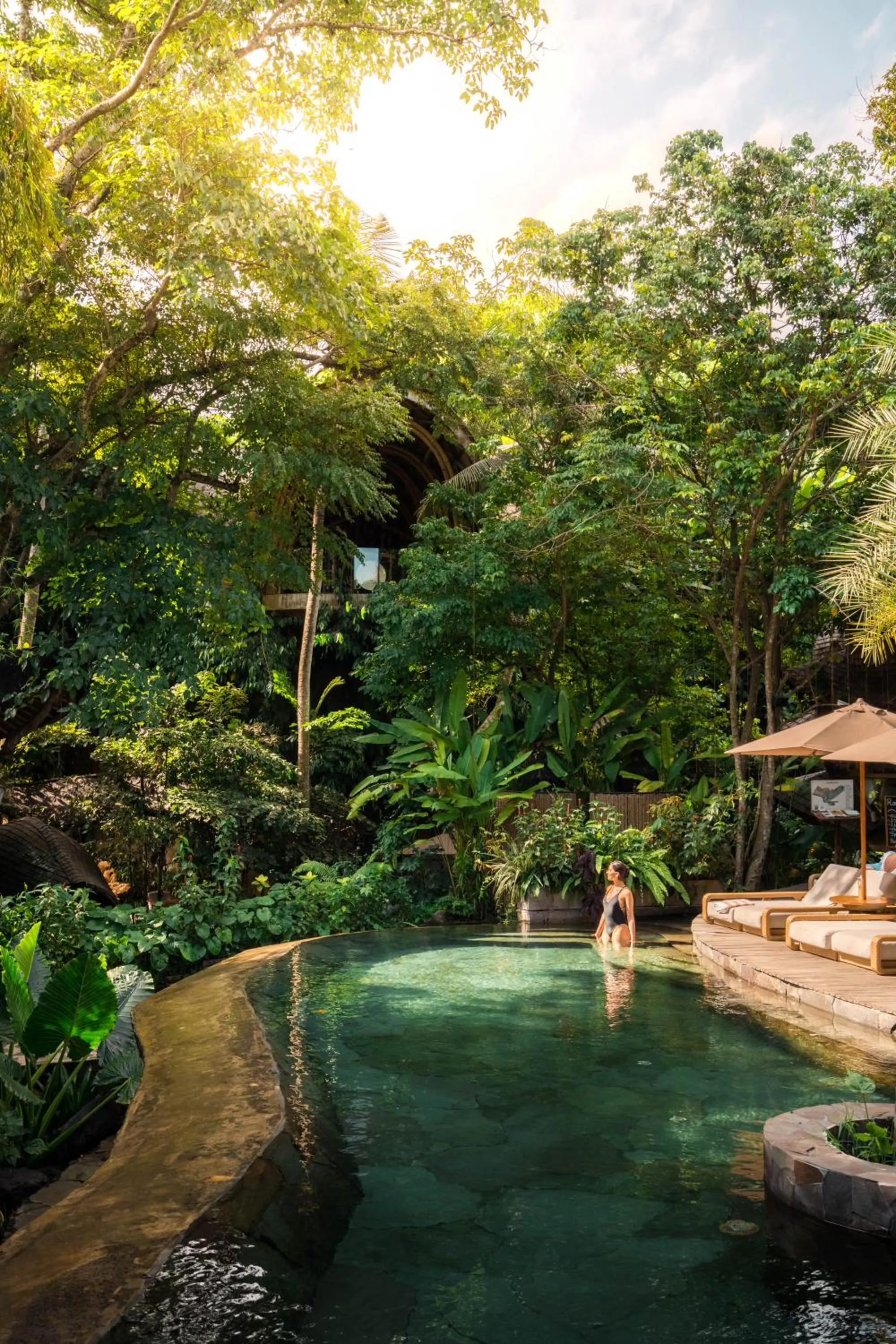 Swimming pool in Ulaman Eco Luxury Resort