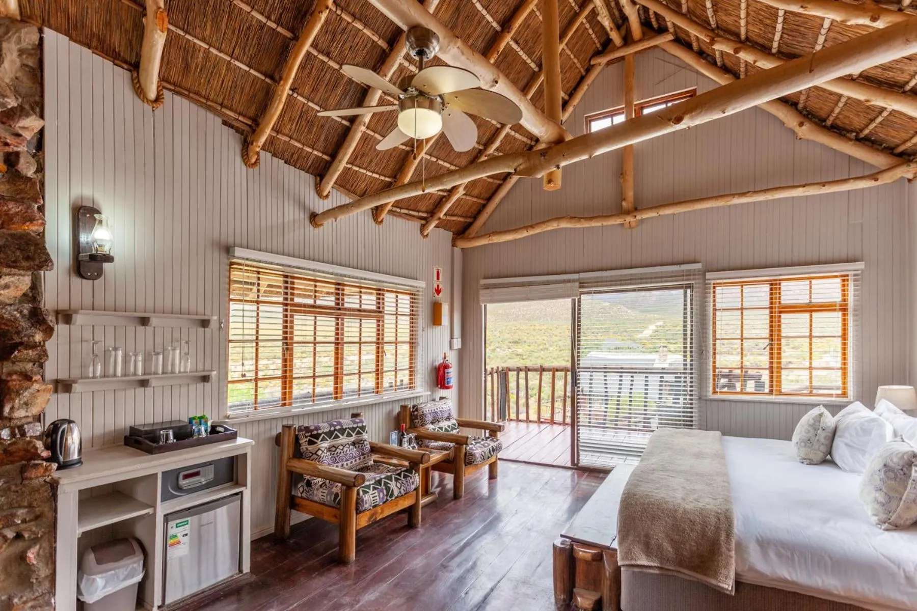 Bed in Aquila Private Game Reserve & Spa