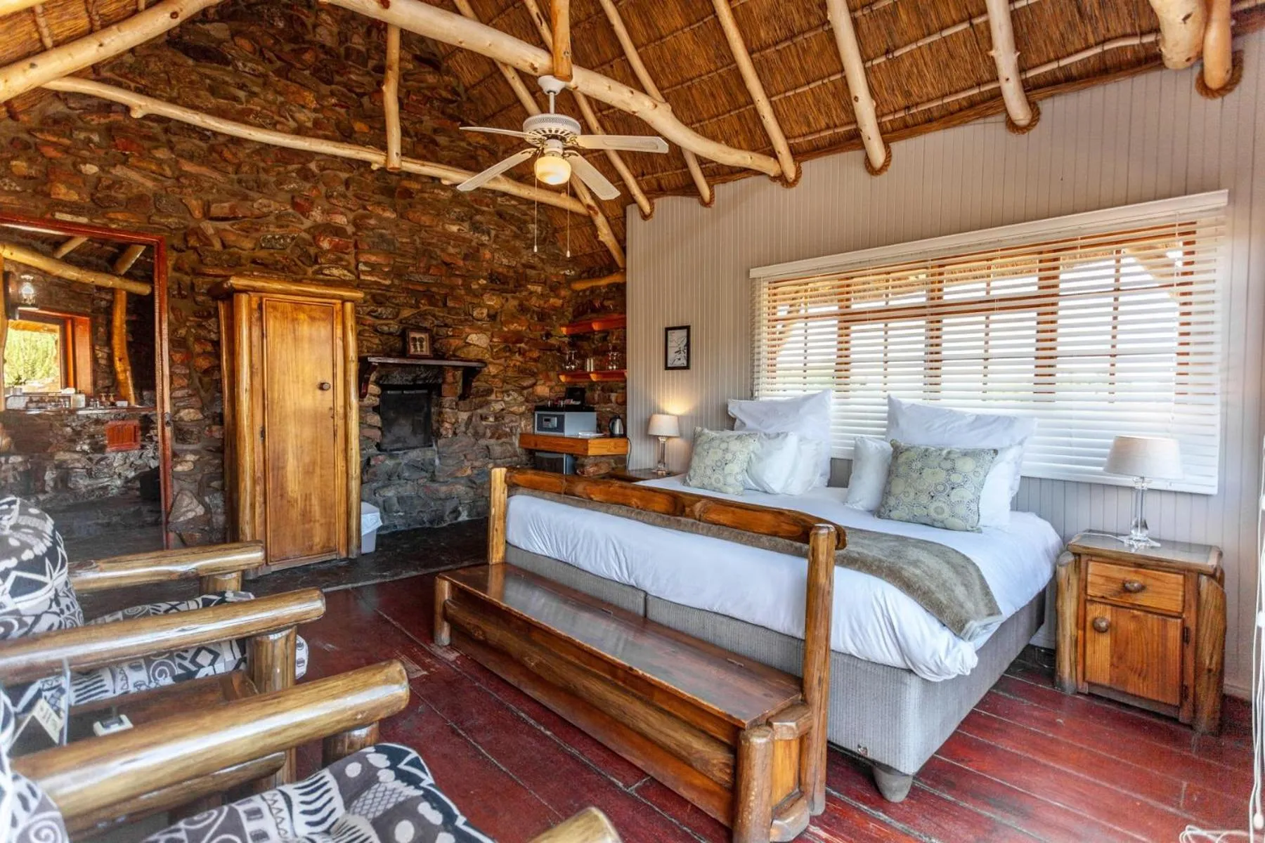 Bed in Aquila Private Game Reserve & Spa