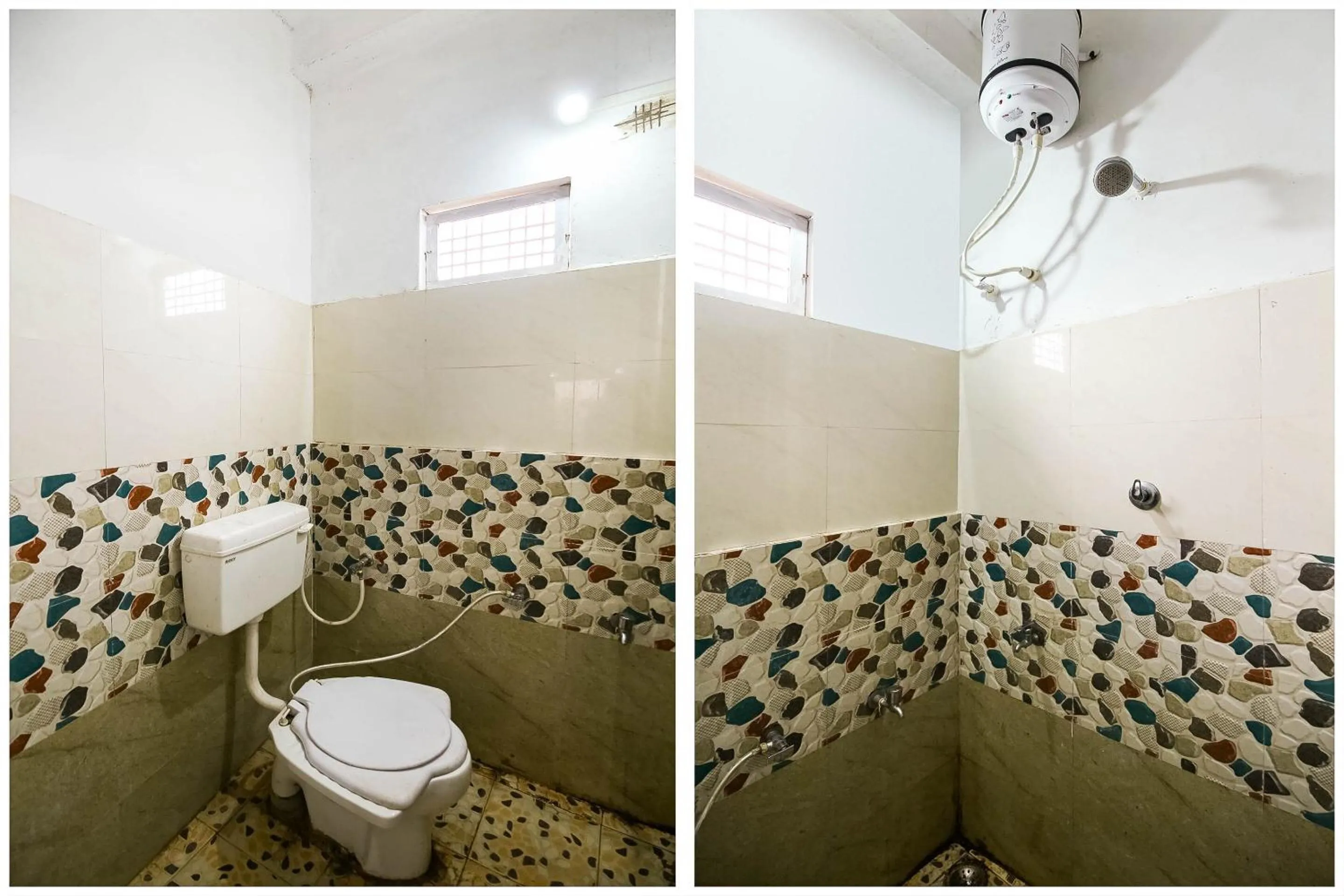 Bathroom in SPOT ON by OYO Krishna Market And Lodge