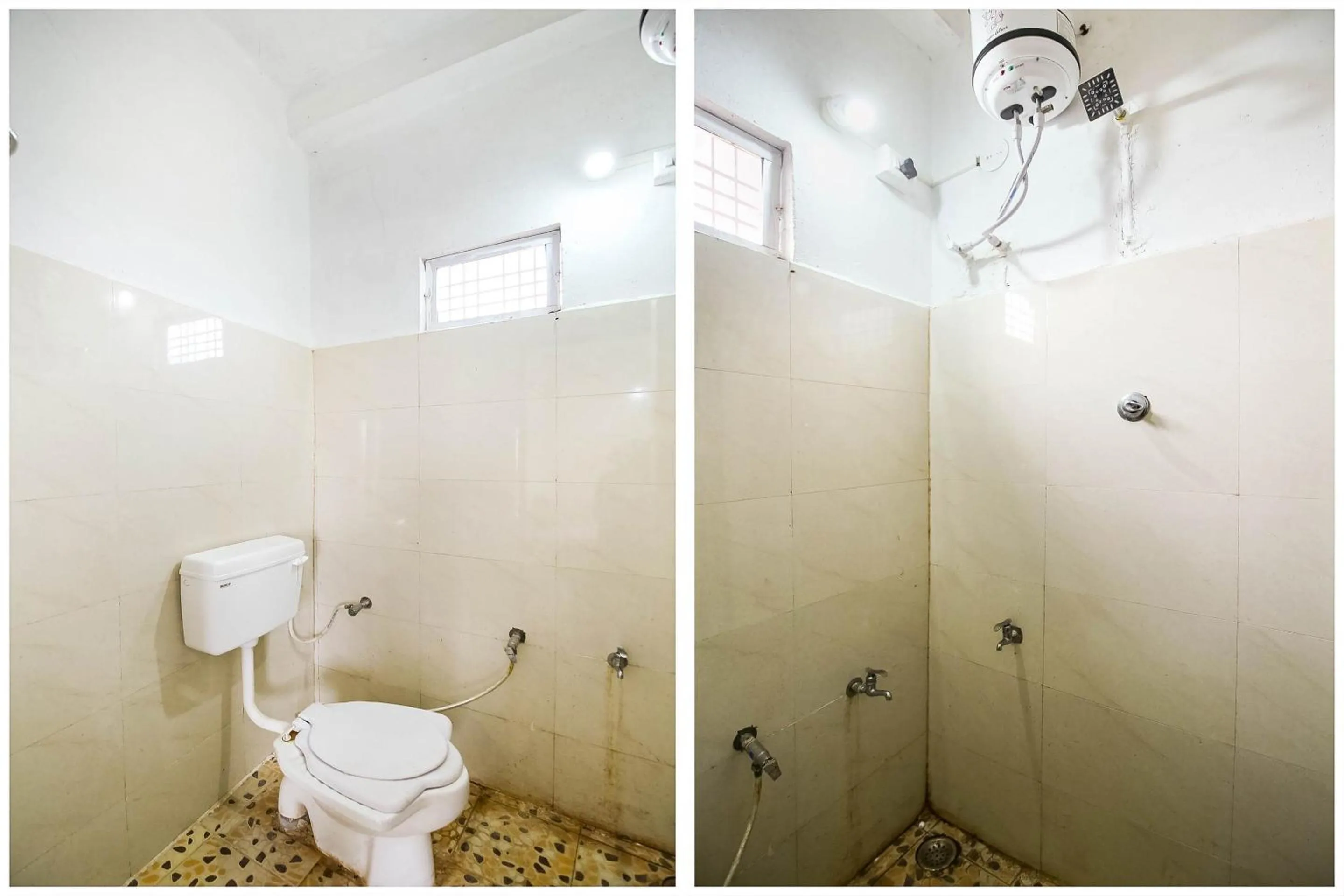 Bathroom in SPOT ON by OYO Krishna Market And Lodge
