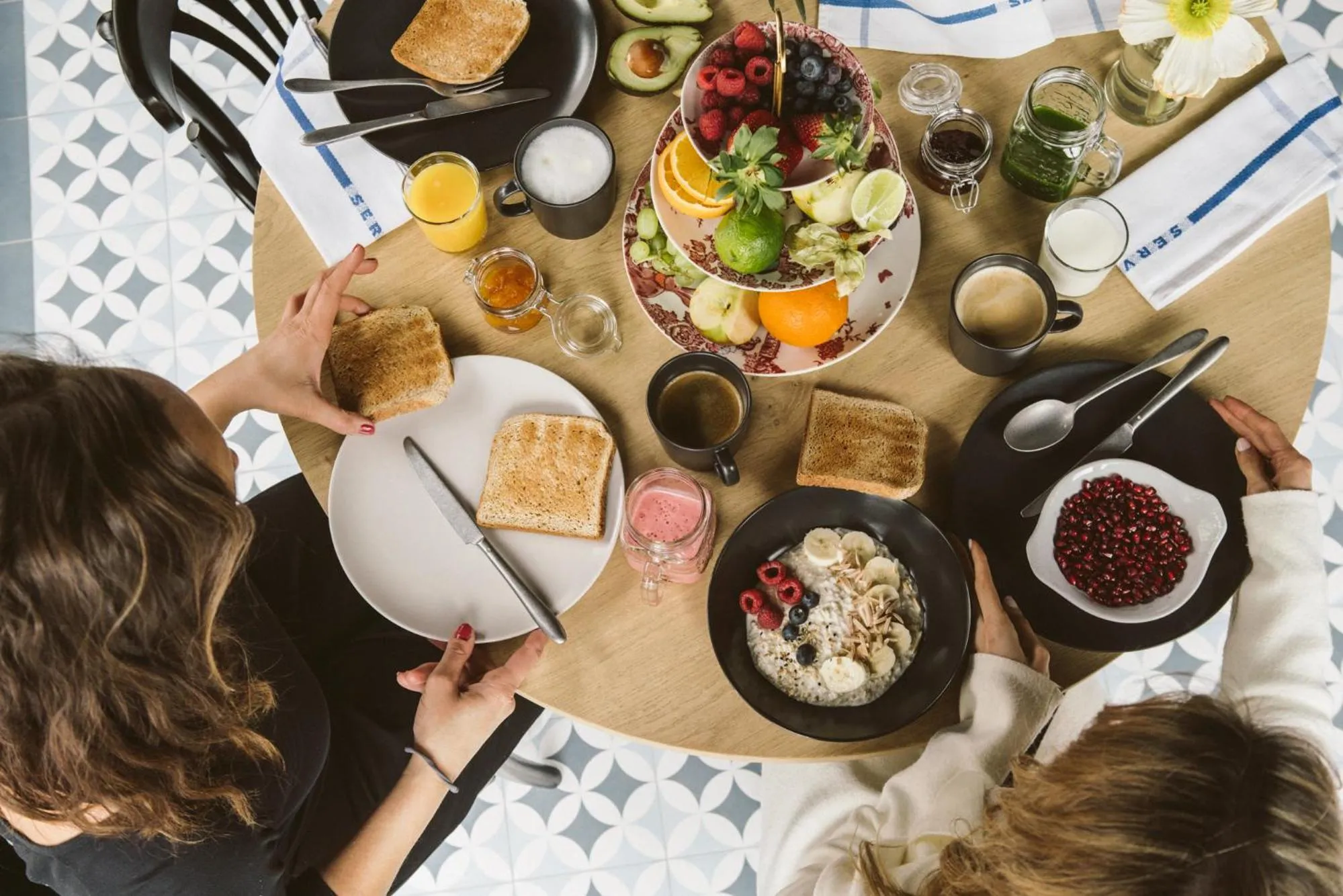 Breakfast in The HEY HOTEL