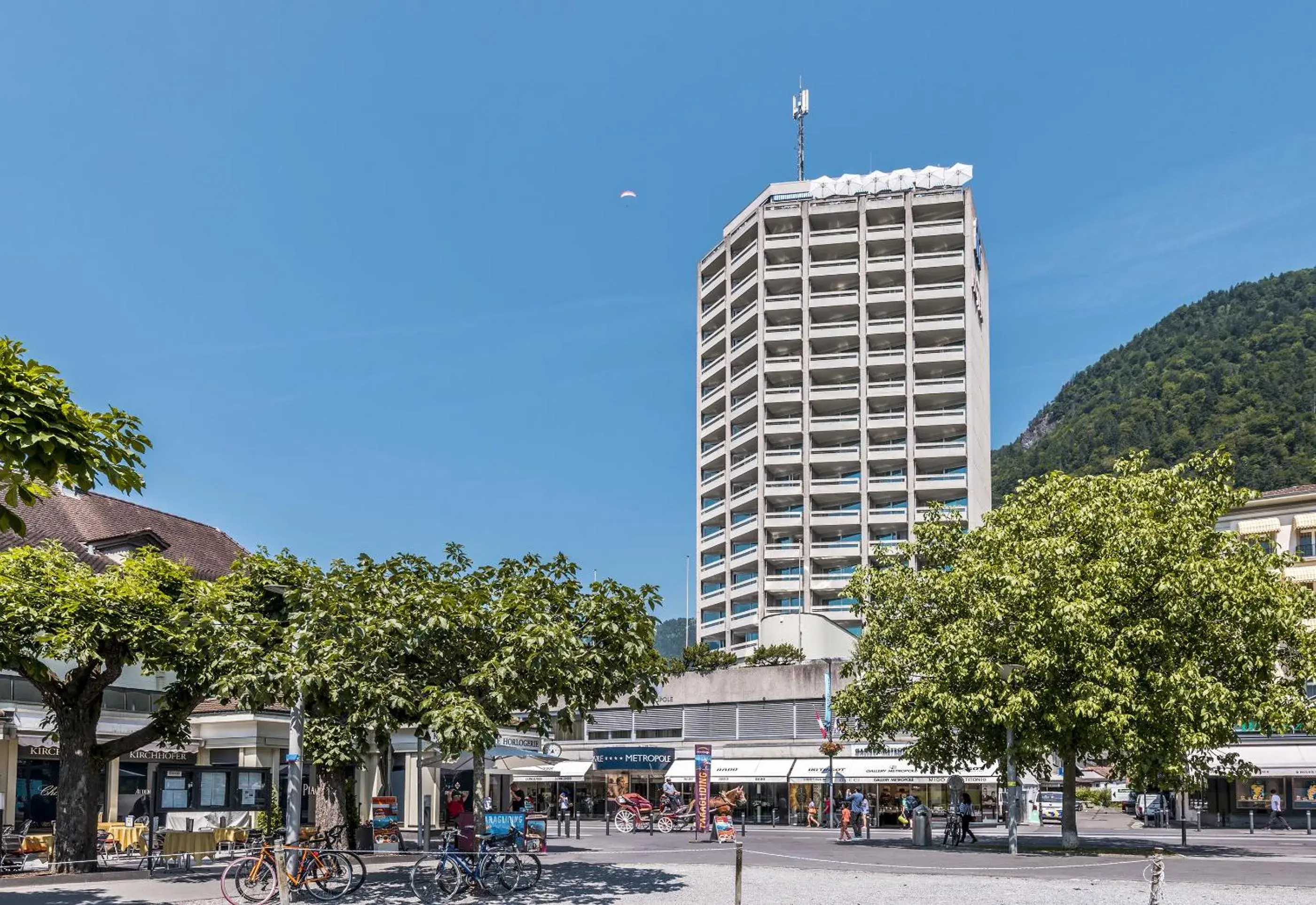 Property building in Hotel Metropole Interlaken Property building in Hotel Metropole Interlaken