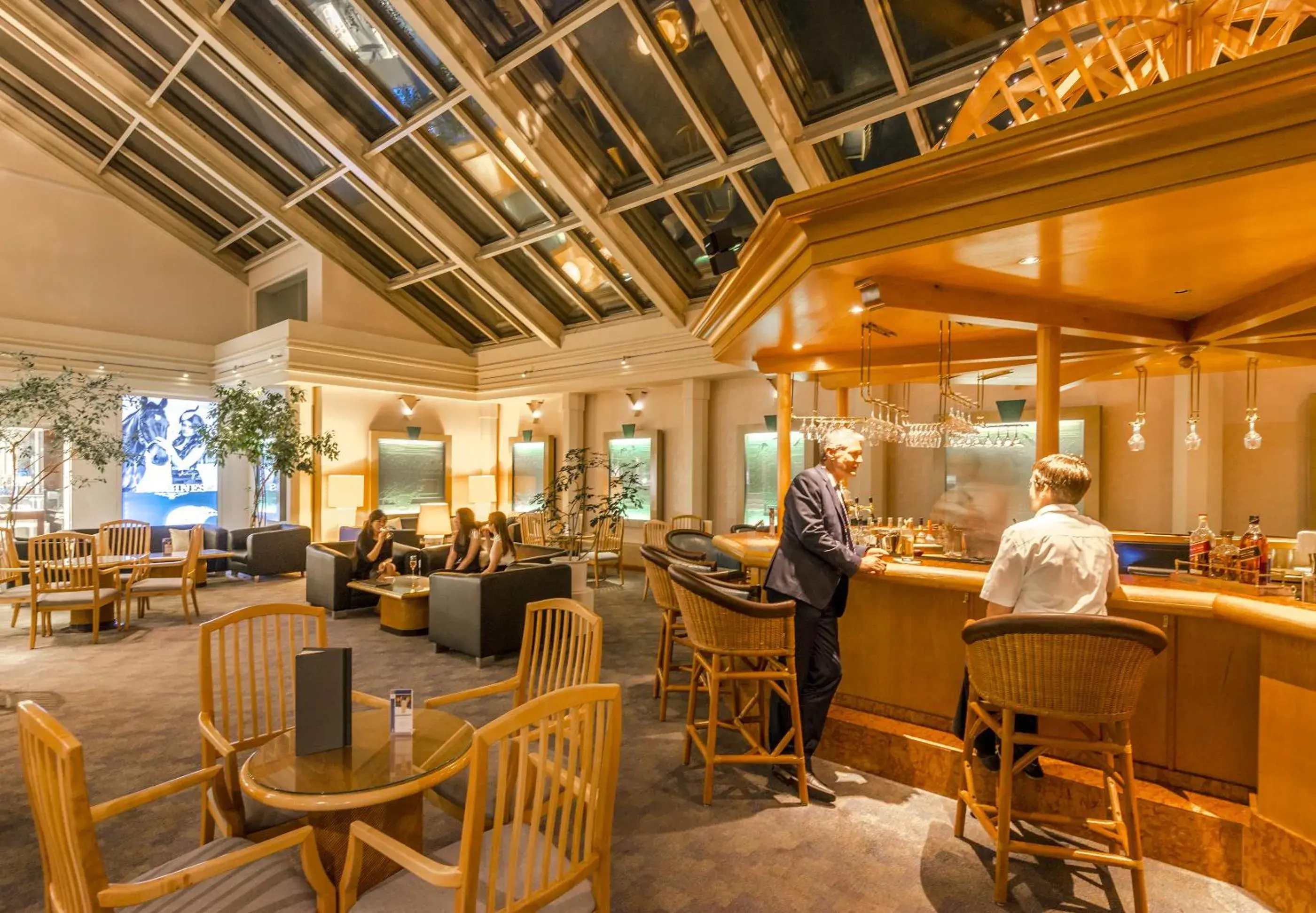 Lounge or bar in Hotel Metropole Interlaken Lounge or bar in Hotel Metropole Interlaken