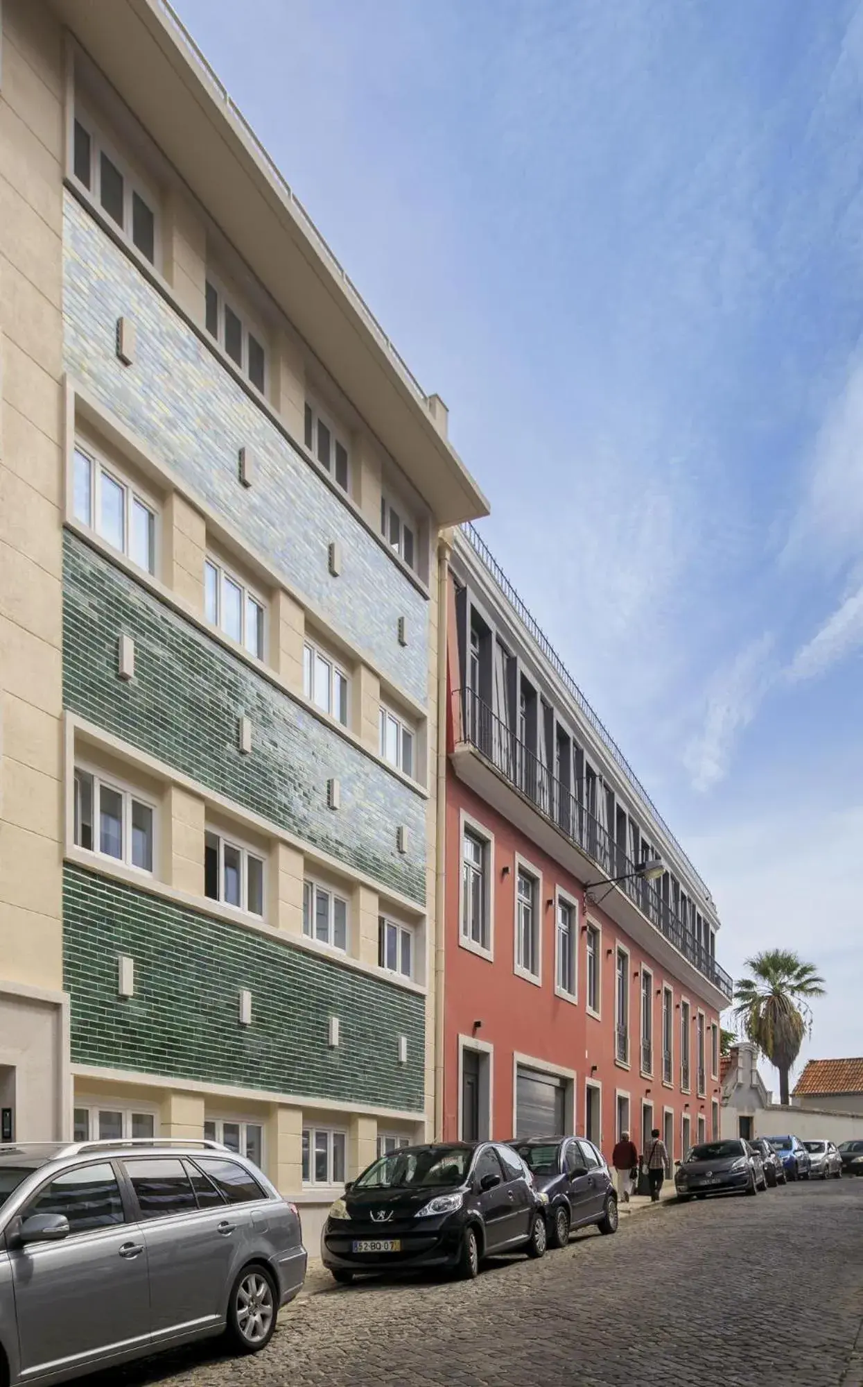 Facade/entrance in Lisbon Serviced Apartments - Principe Real Facade/entrance in Lisbon Serviced Apartments - Principe Real