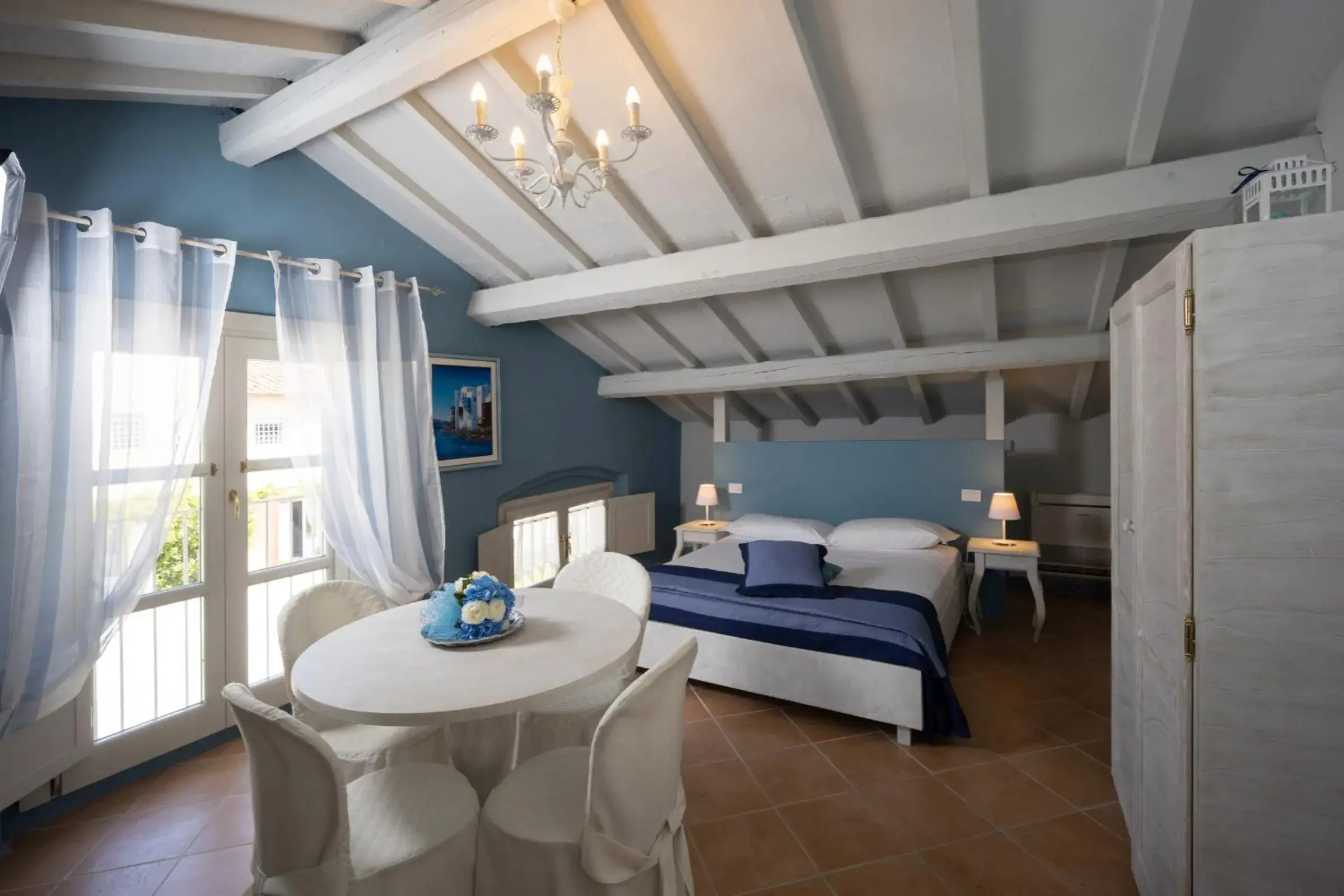 Family Room with Private Bathroom in Vecchio Granaio Family Room with Private Bathroom in Vecchio Granaio