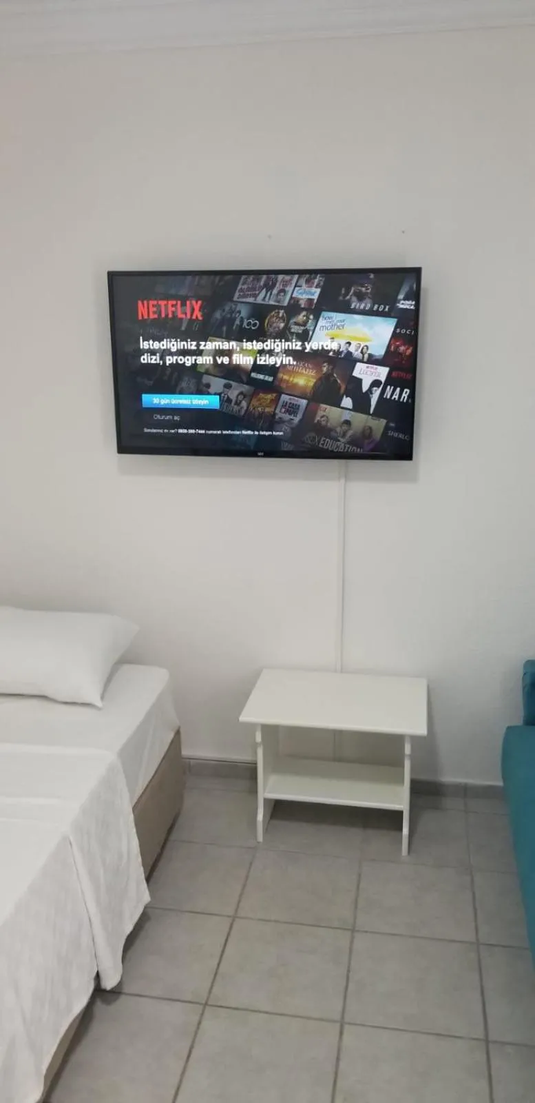Living room, Bed in Sen Apart