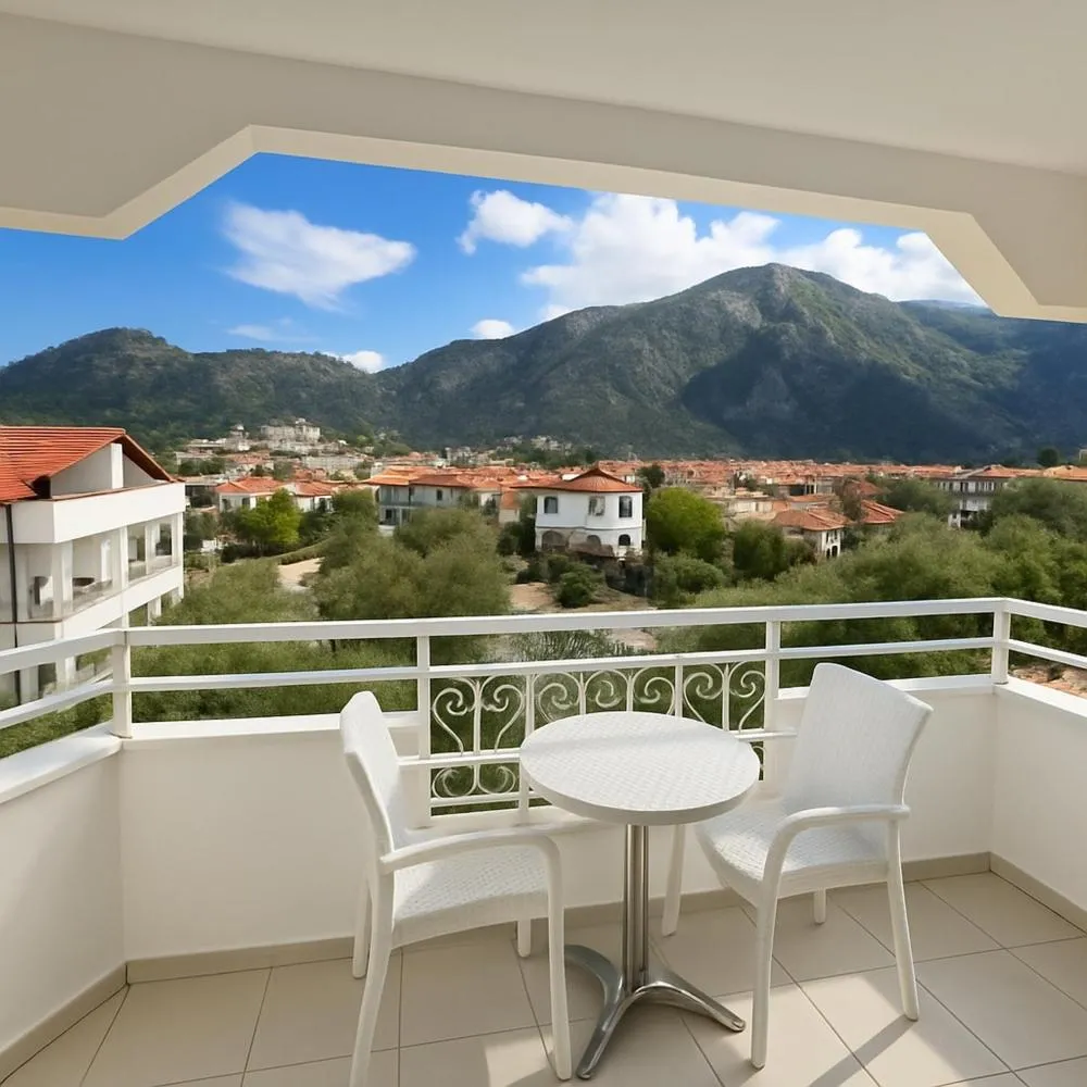 Garden view in Sen Apart