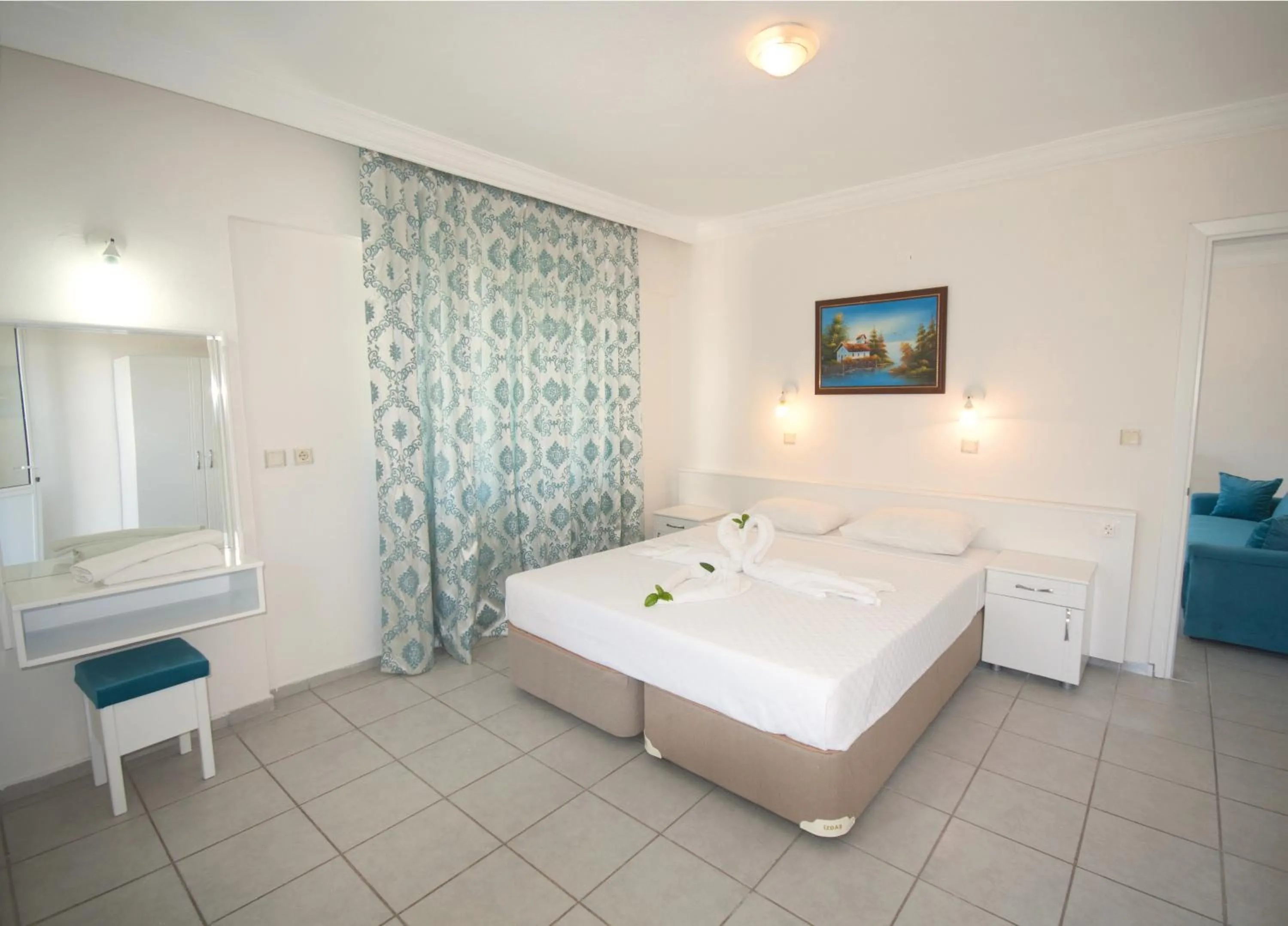 Bedroom, Bed in Sen Apart