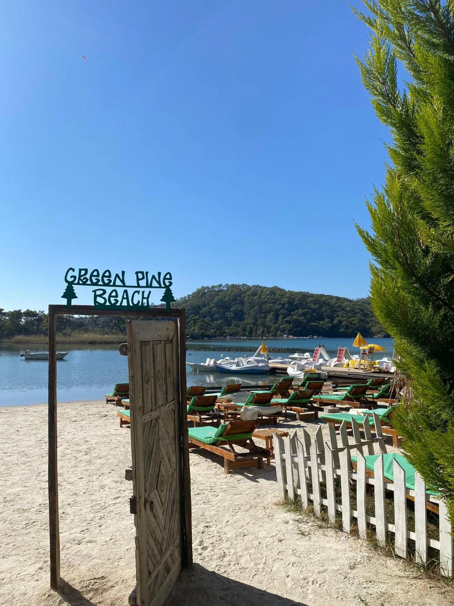 Natural landscape in Green Pine Bungalows & Beach Luxury Concept