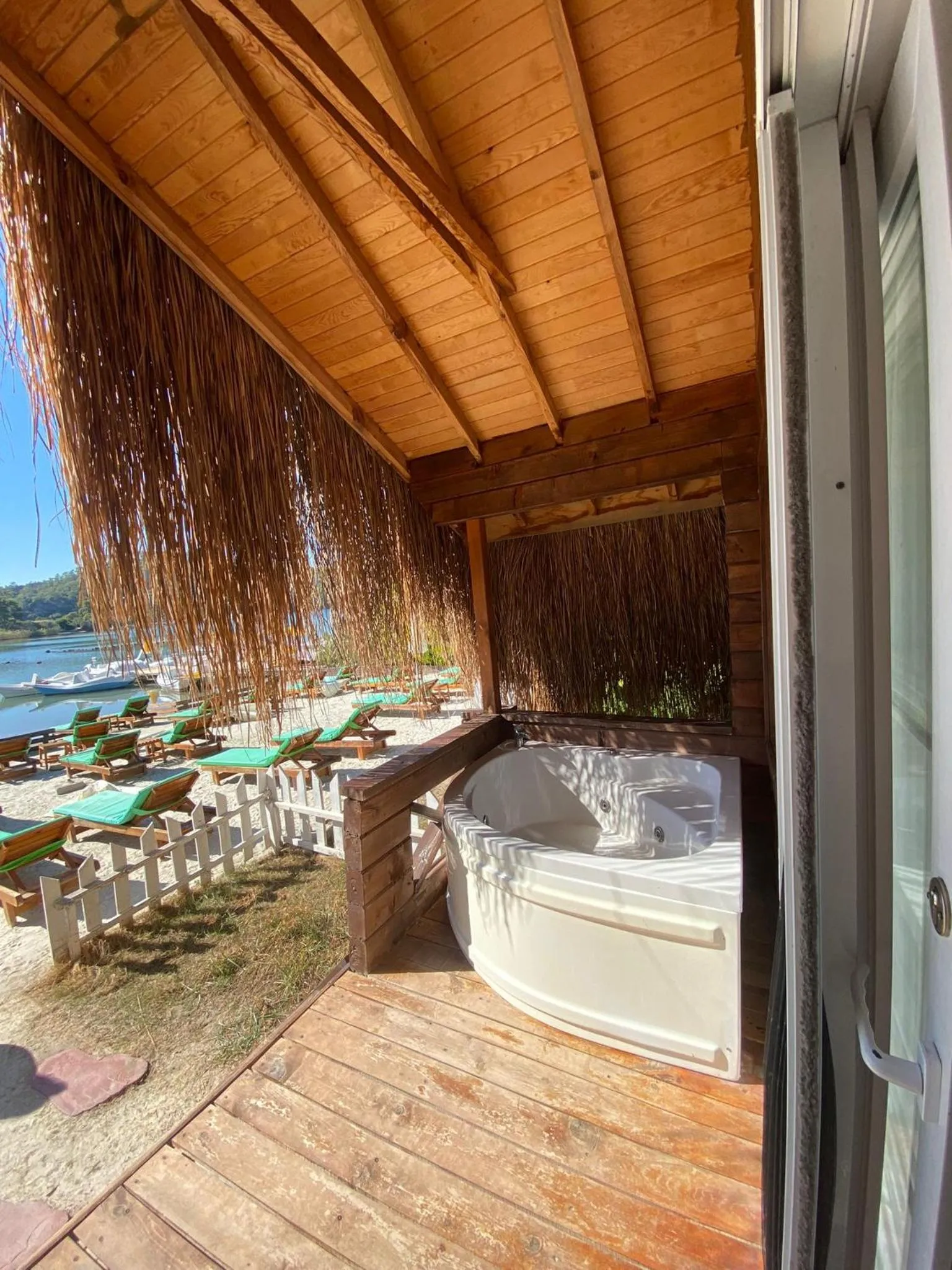 Natural landscape in Green Pine Bungalows & Beach Luxury Concept