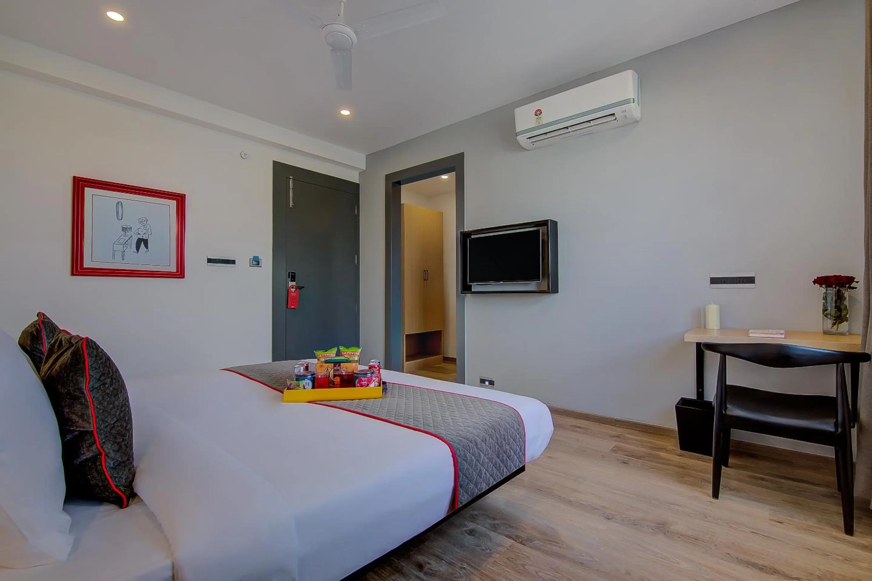 Bedroom, Bed in Super Townhouse Global Village Tech Park Near Kengeri Bus Terminal Metro Station