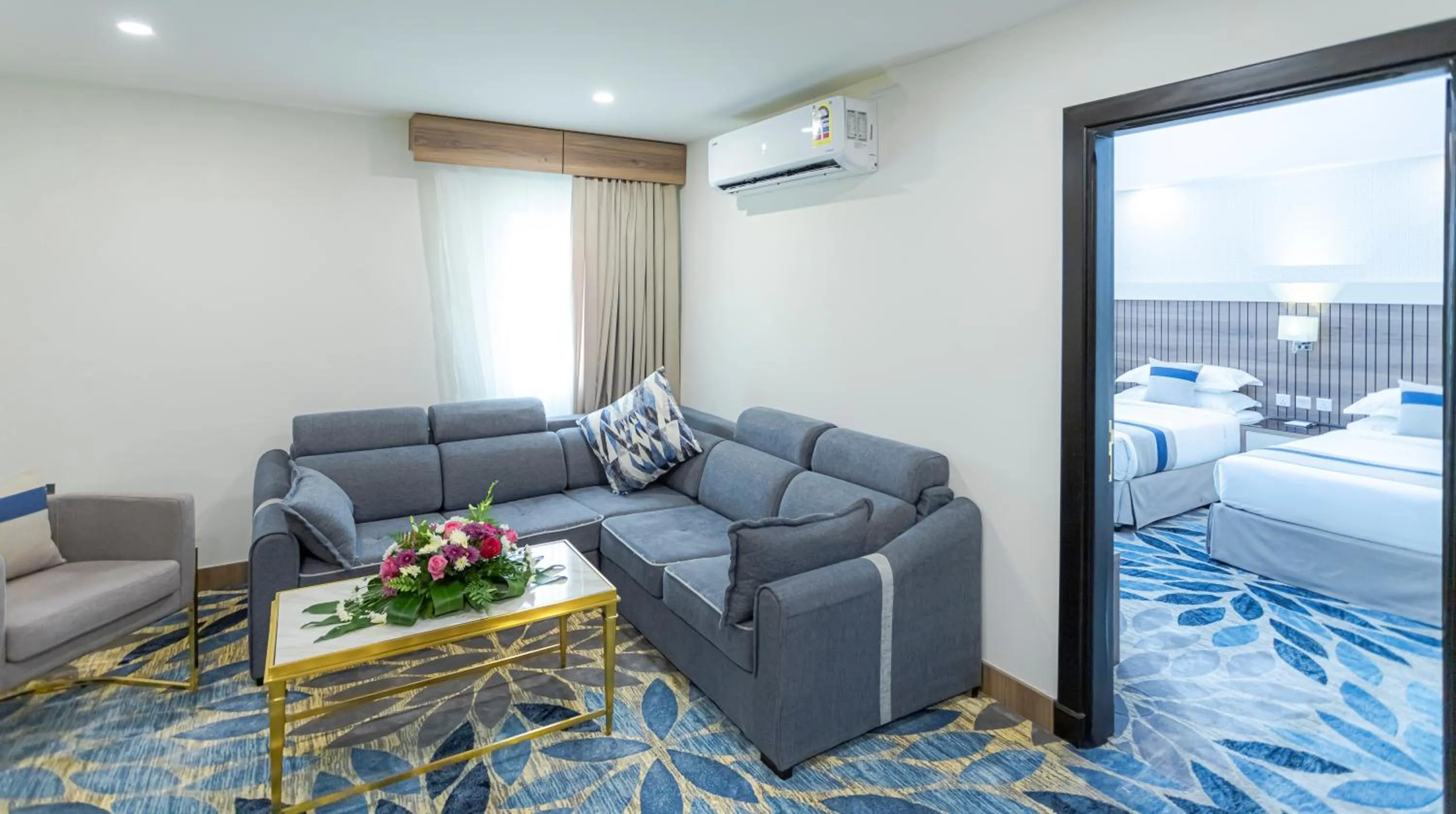 Living room, Bed in Season Star Hotel Madinah