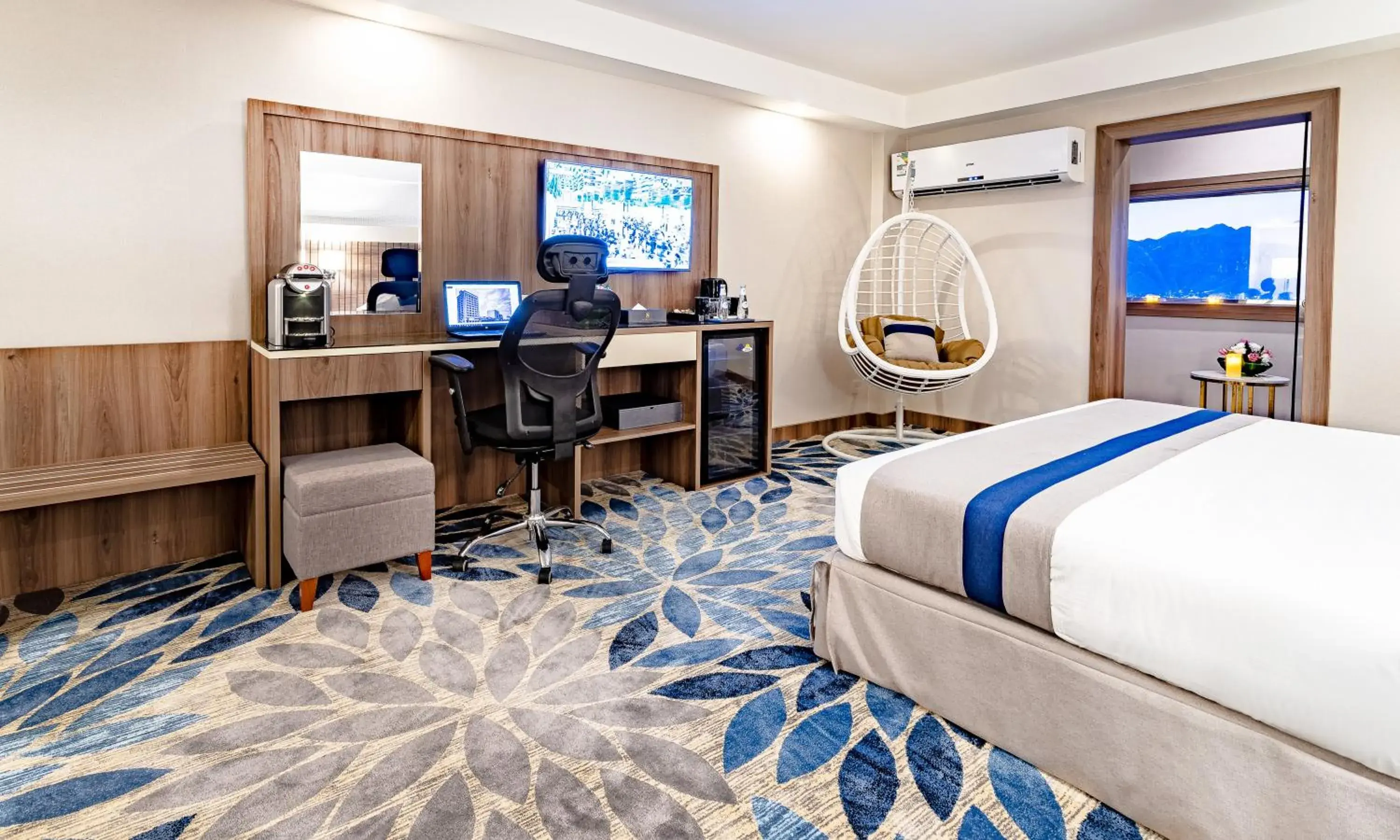 View (from property/room), Bed in Season Star Hotel Madinah View (from property/room), Bed in Season Star Hotel Madinah