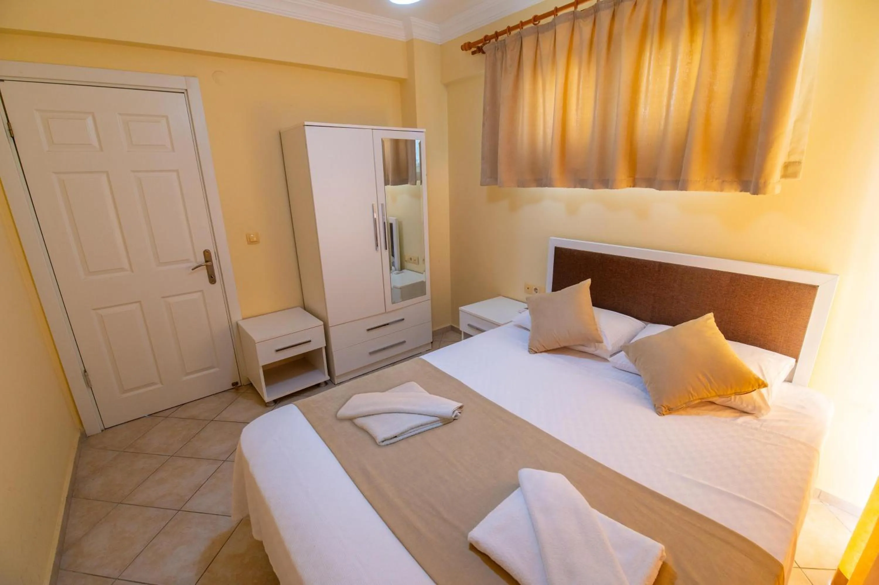 Bed in Sunset Beach Resort Aqua Lettings