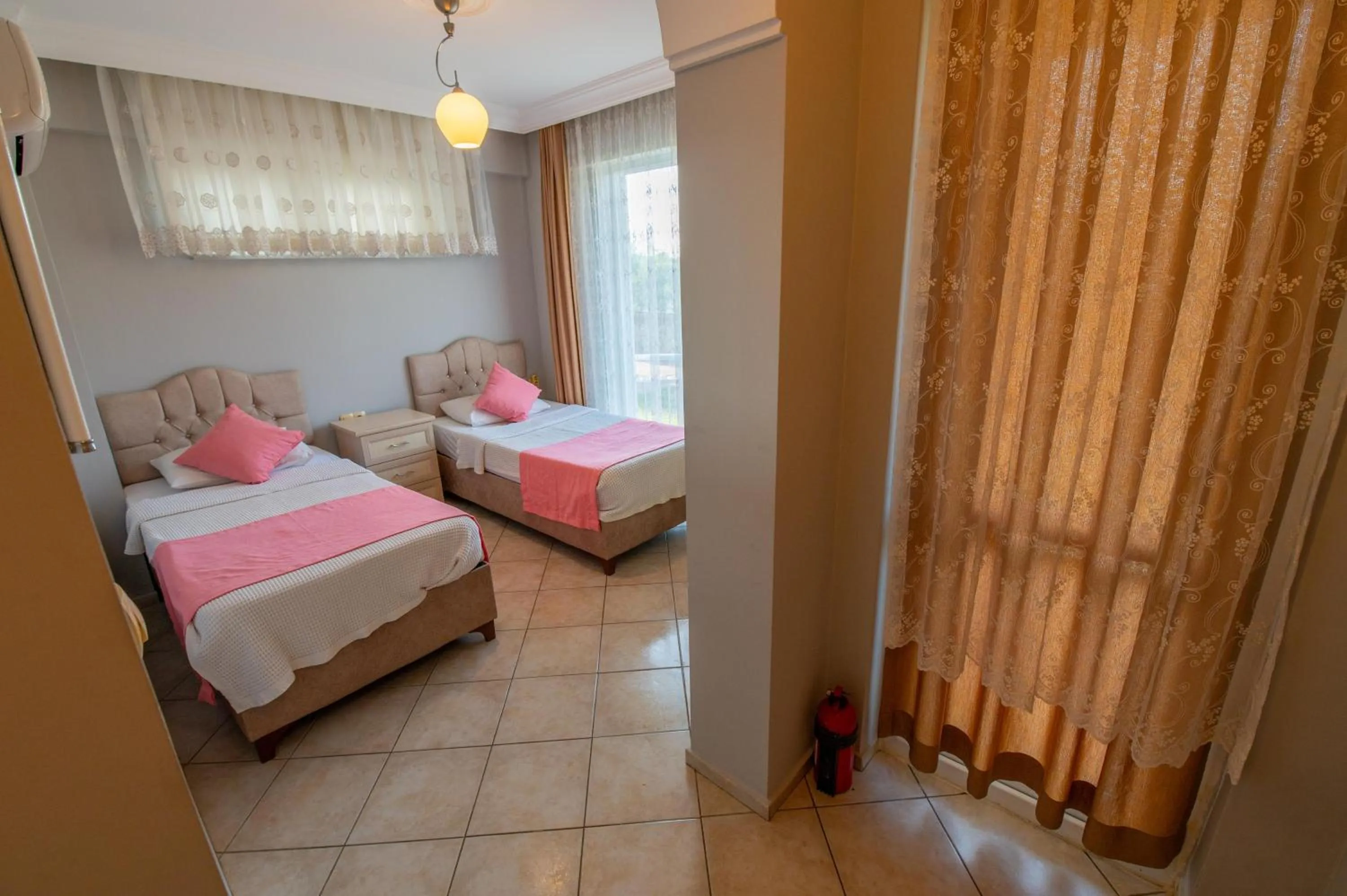 Bed in Sunset Beach Resort Aqua Lettings