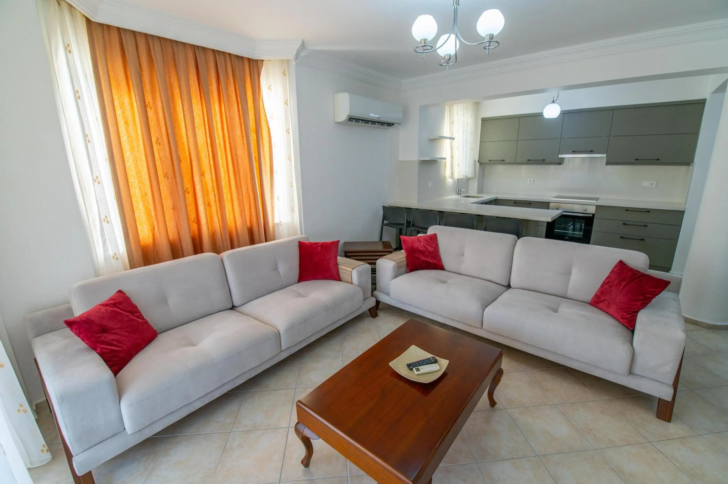 Kitchen or kitchenette in Sunset Beach Resort Aqua Lettings