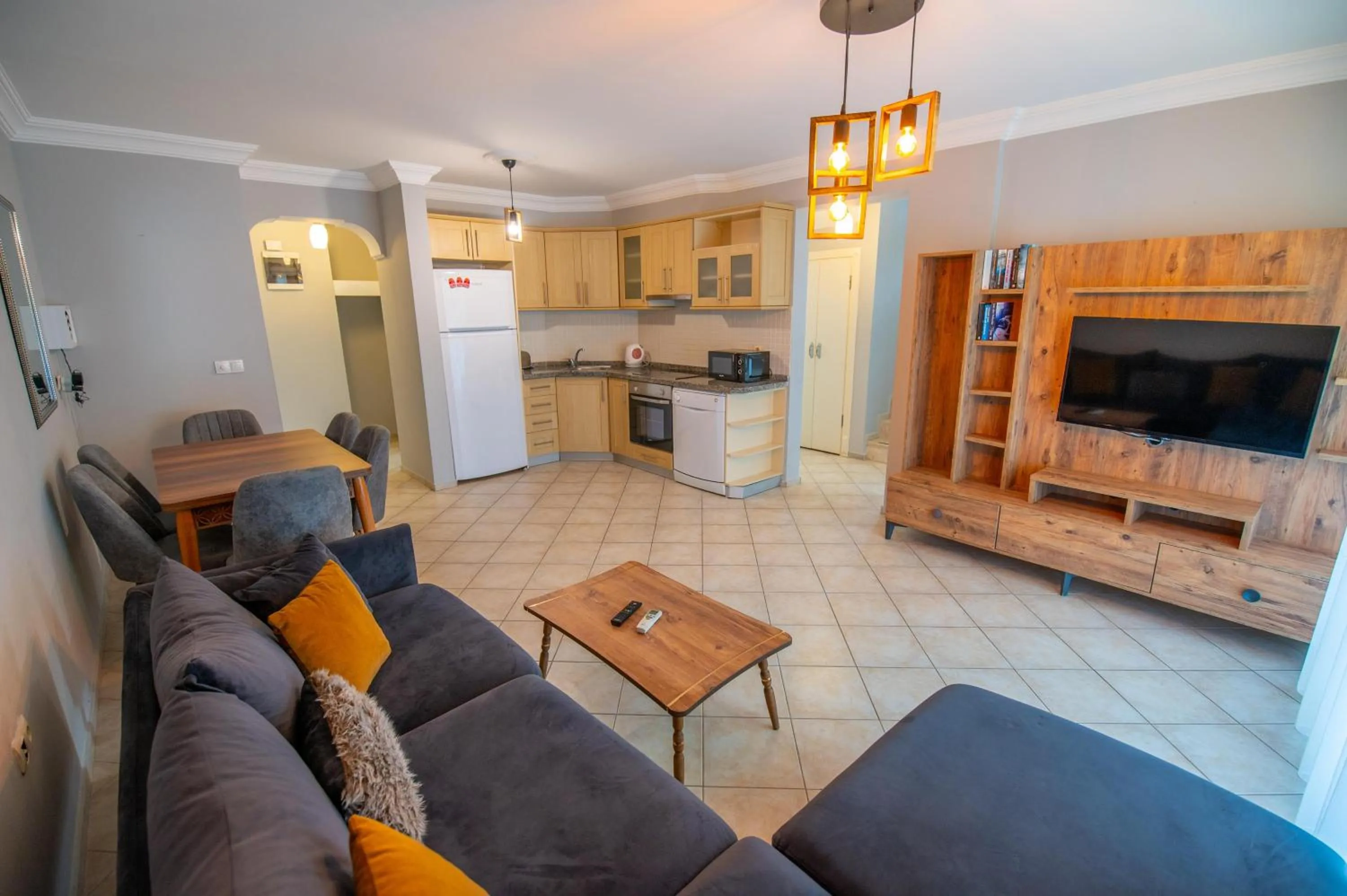 Kitchen or kitchenette in Sunset Beach Resort Aqua Lettings