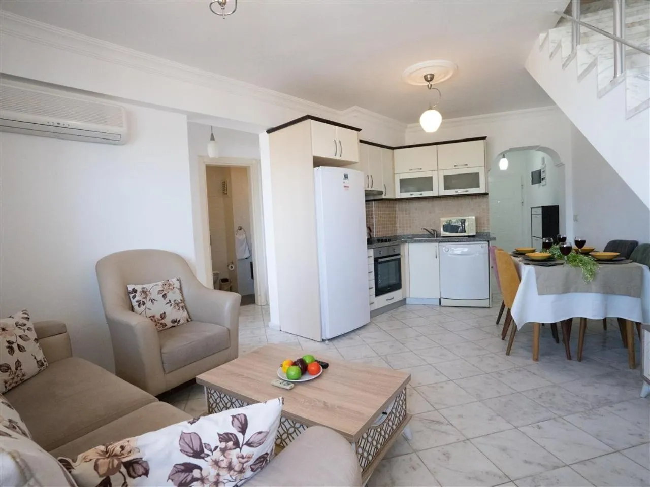 Kitchen or kitchenette in Sunset Beach Resort Aqua Lettings