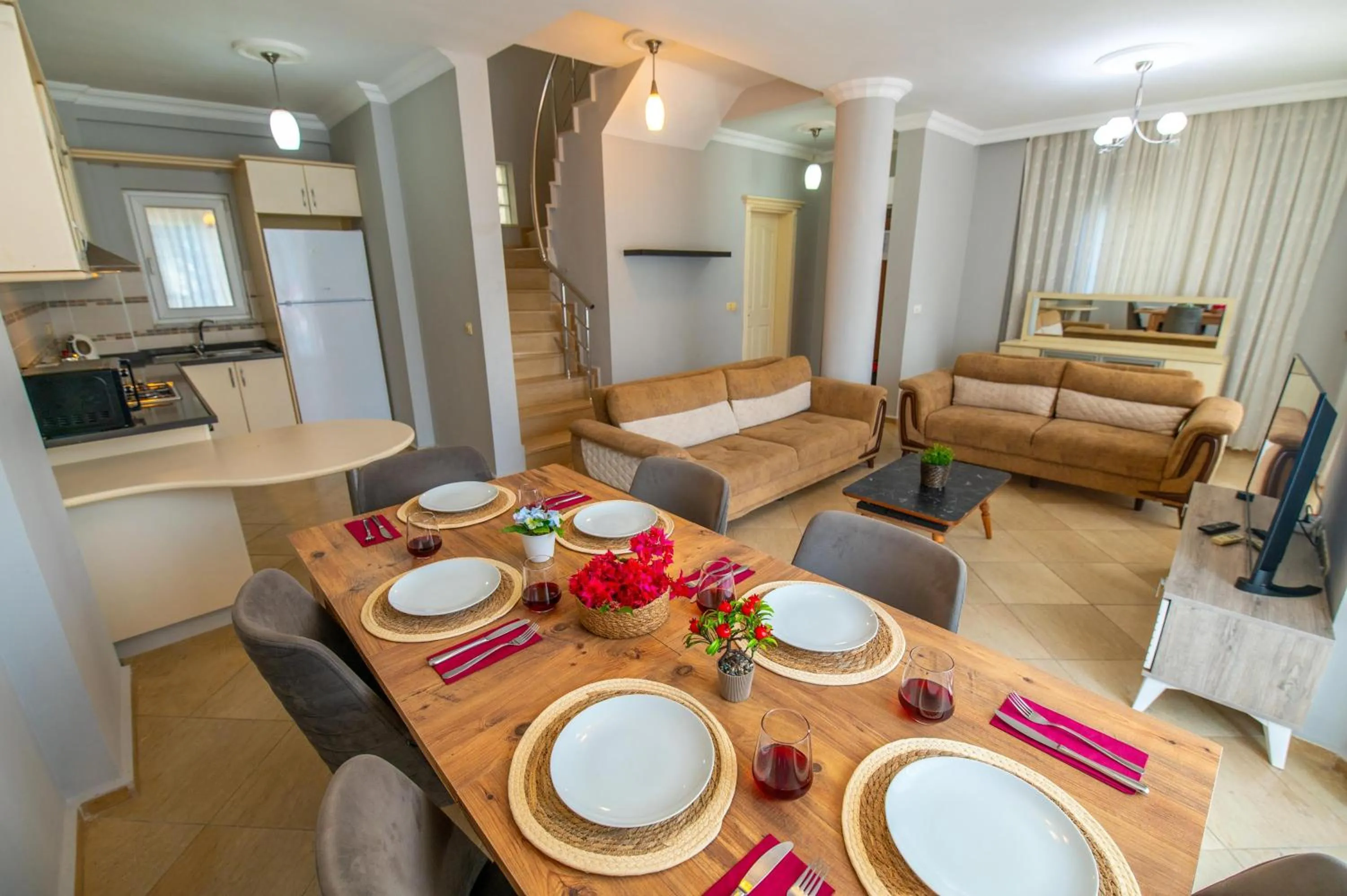 Living room in Sunset Beach Resort Aqua Lettings