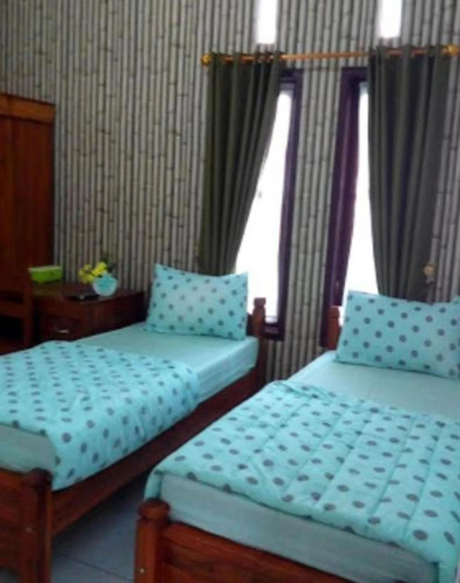 Bed in Villa Asri