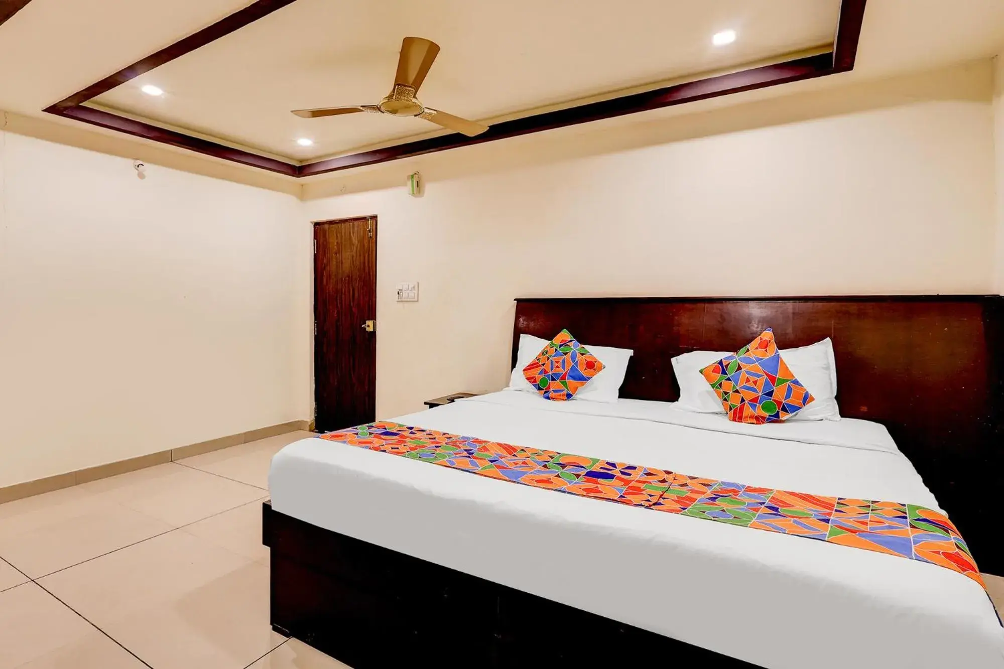 Bed in FabHotel Alfa Bed in FabHotel Alfa