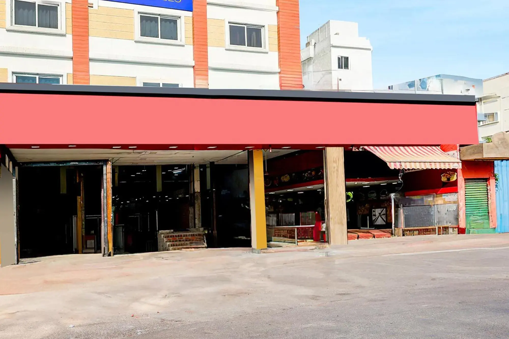 Property building in FabHotel Alfa Property building in FabHotel Alfa