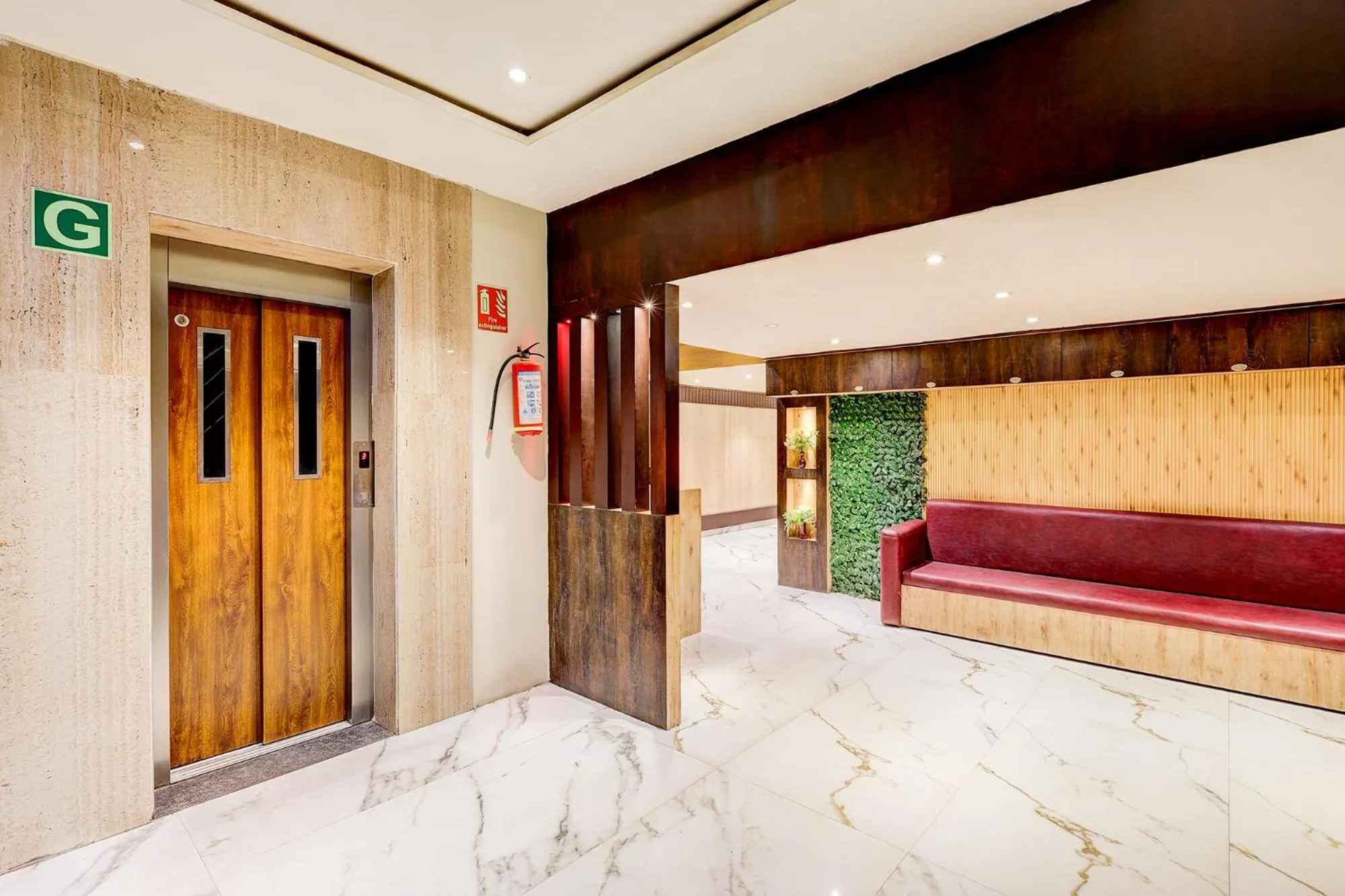 elevator, Bed in FabHotel Alfa