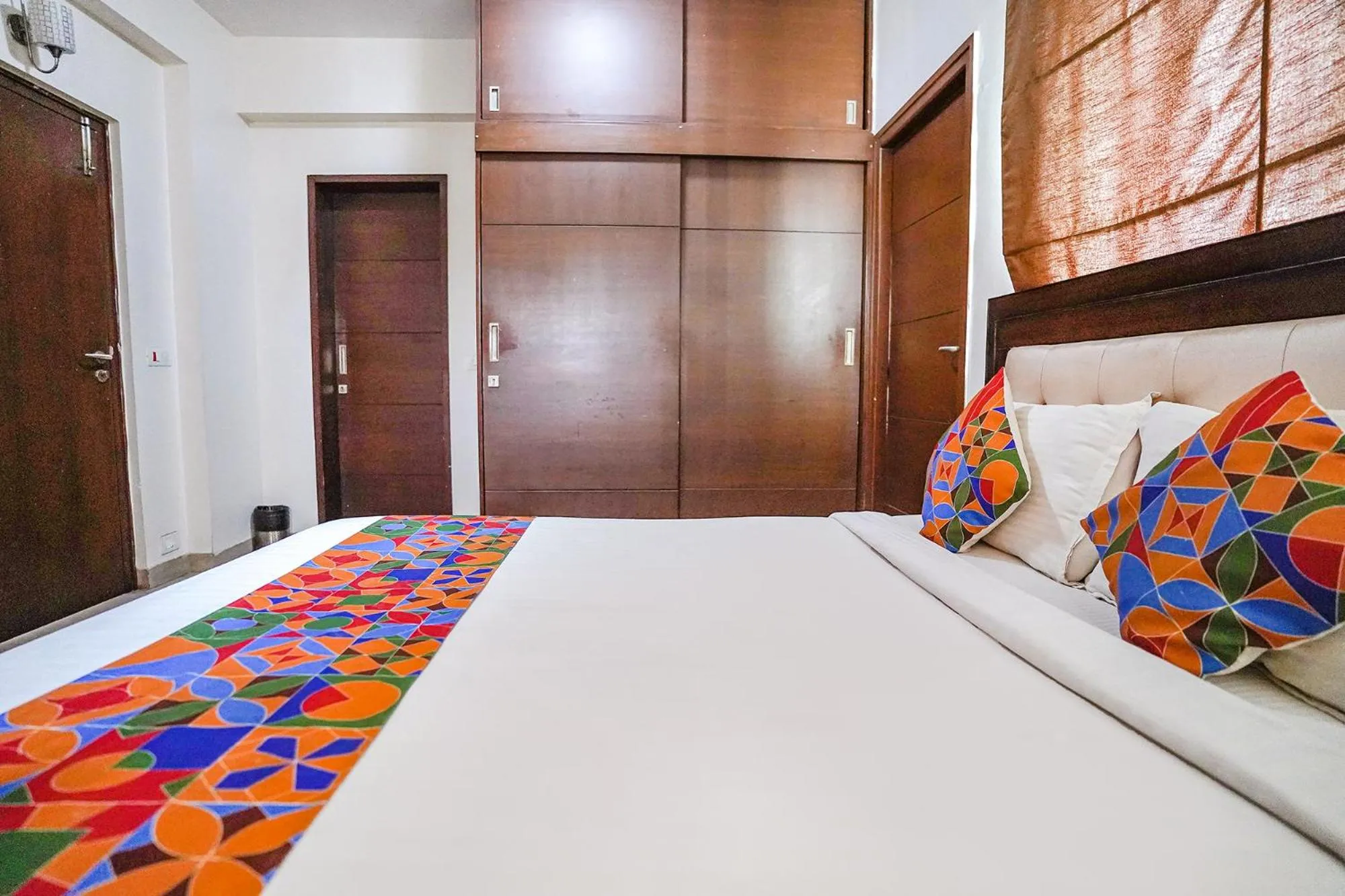 Photo of the whole room, Bed in FabHotel Home Tree Service Apartment - Nr Anna Tower