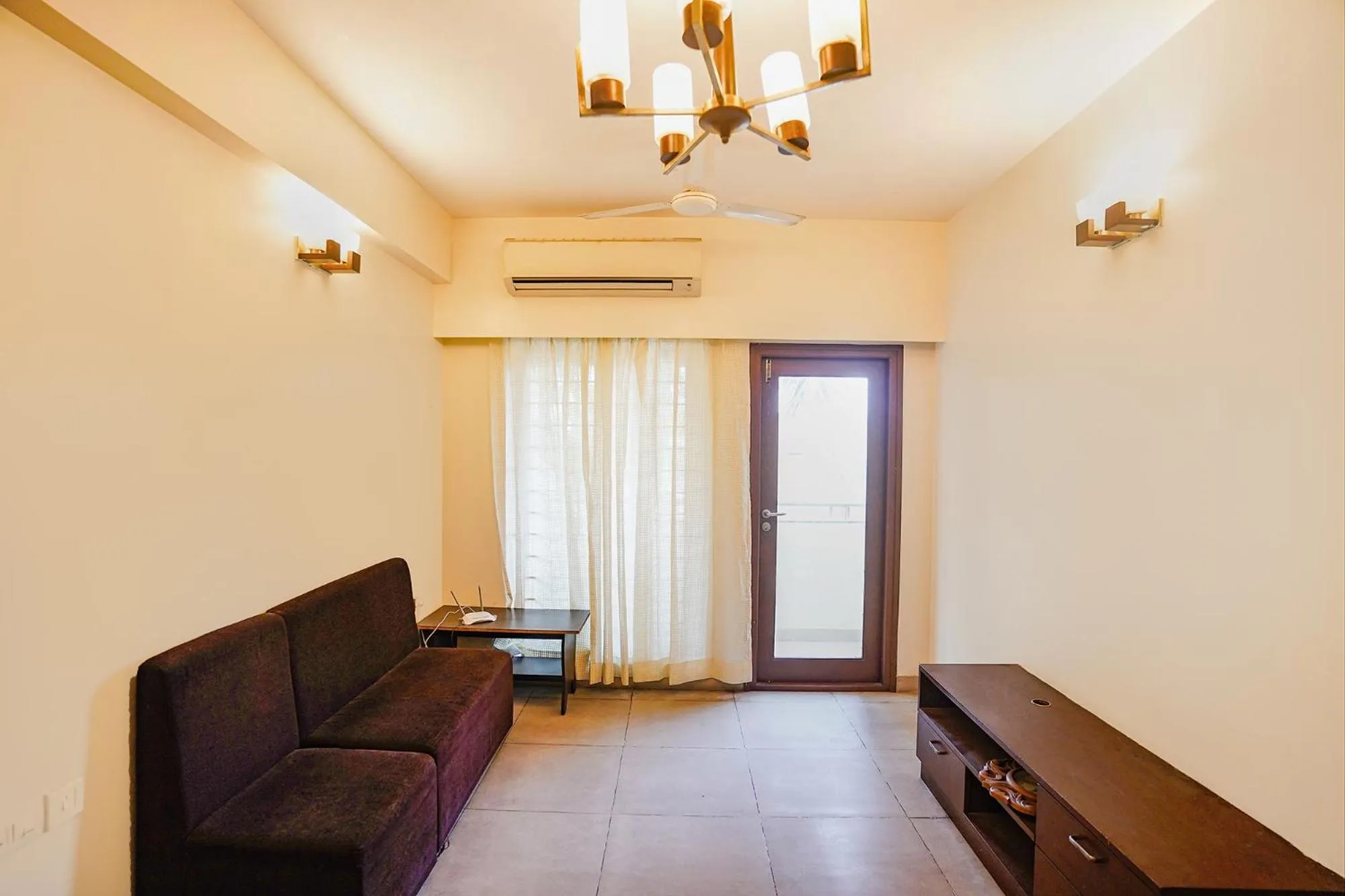 Seating area in FabHotel Home Tree Service Apartment - Nr Anna Tower