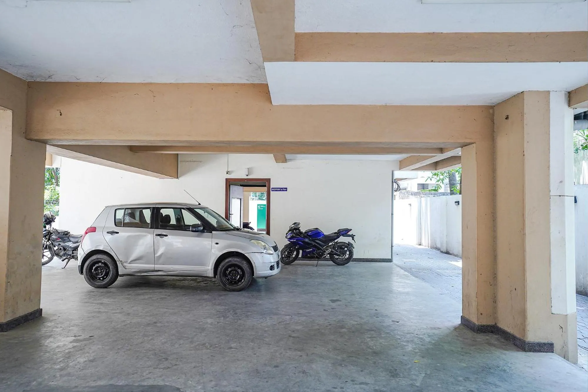 Parking in FabHotel Home Tree Service Apartment - Nr Anna Tower