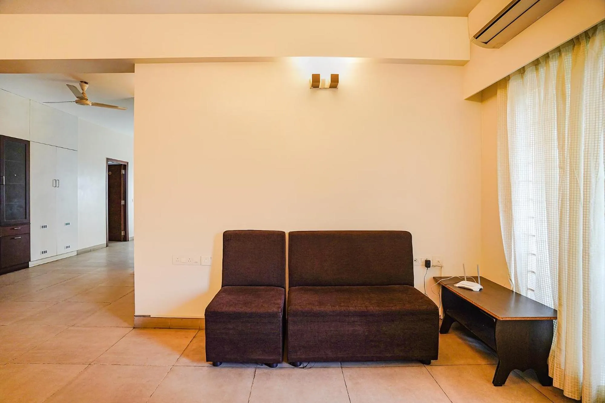 Seating area in FabHotel Home Tree Service Apartment - Nr Anna Tower