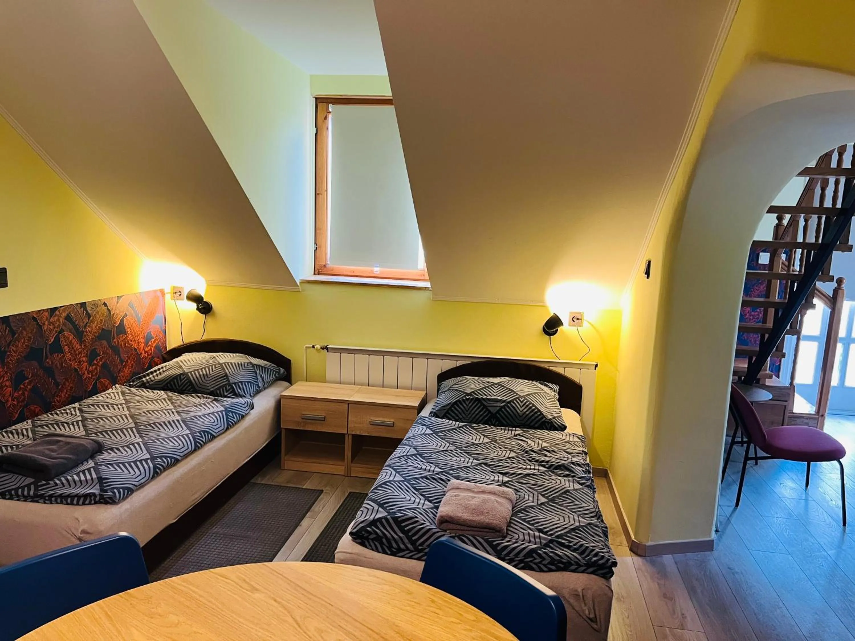 Bed in Termál Apartmanház