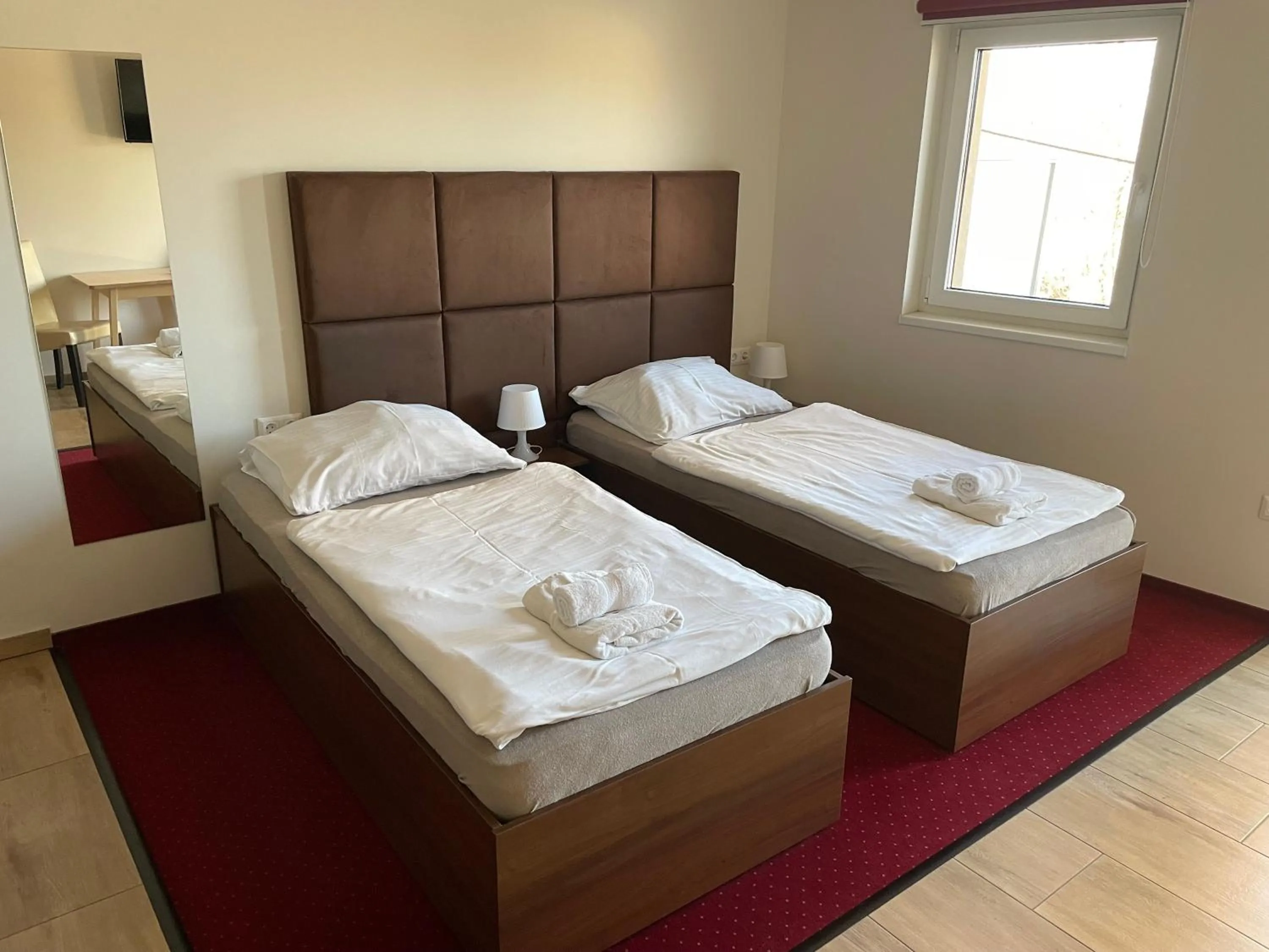 Bed in Termál Apartmanház