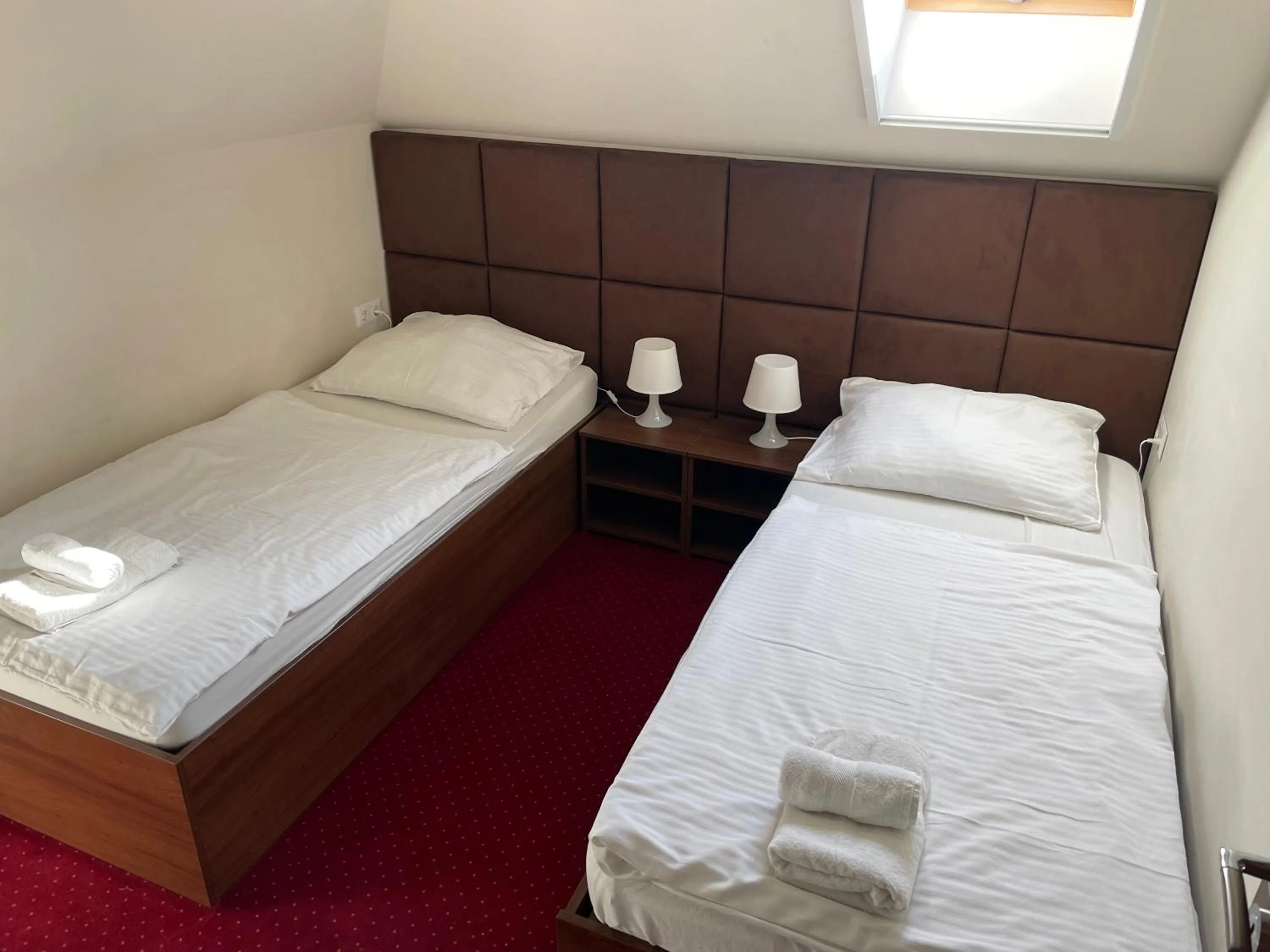 Bed in Termál Apartmanház