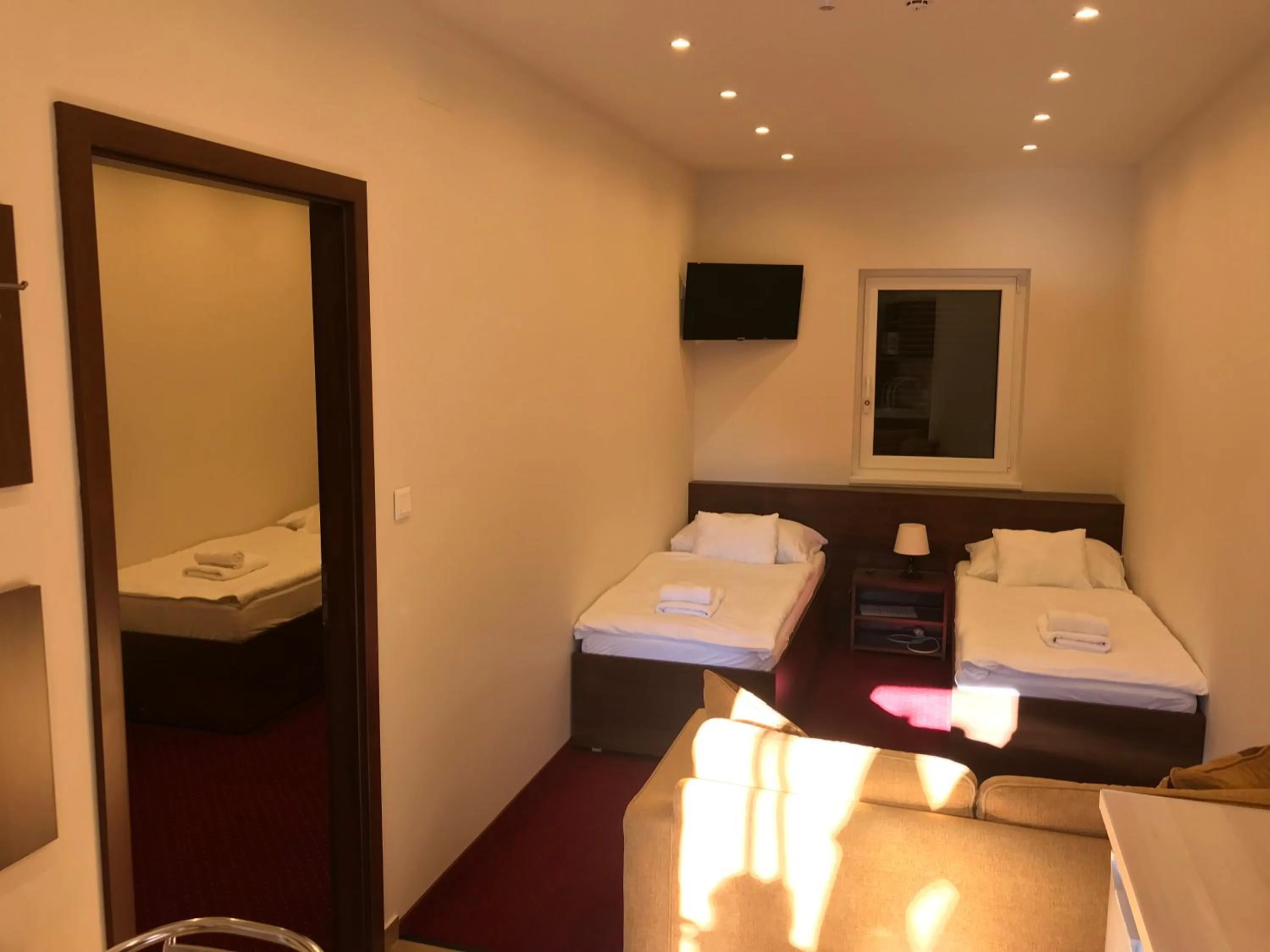 Bed in Termál Apartmanház