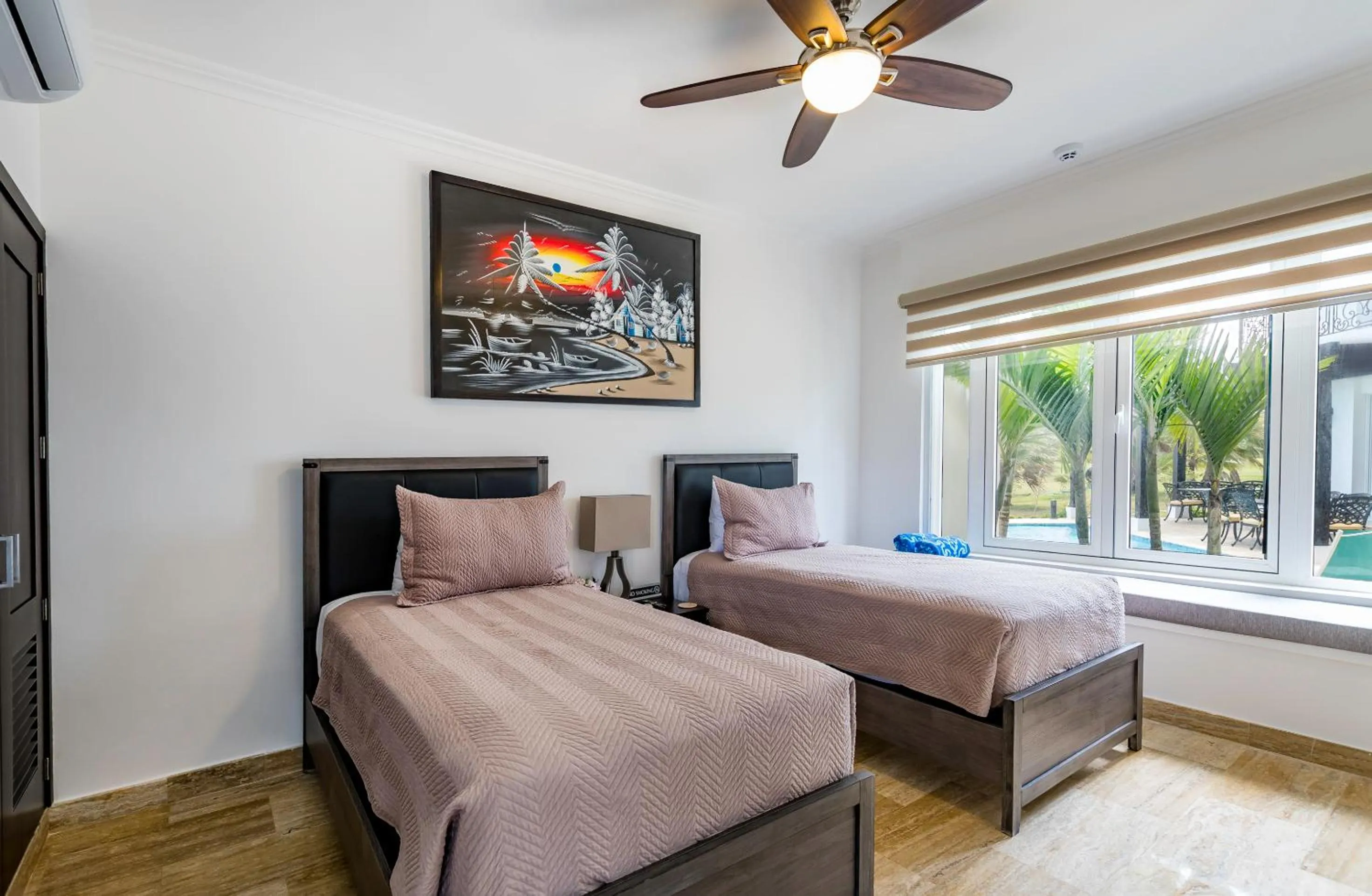 Bed in Amazing Private Villa with Chef and Maids