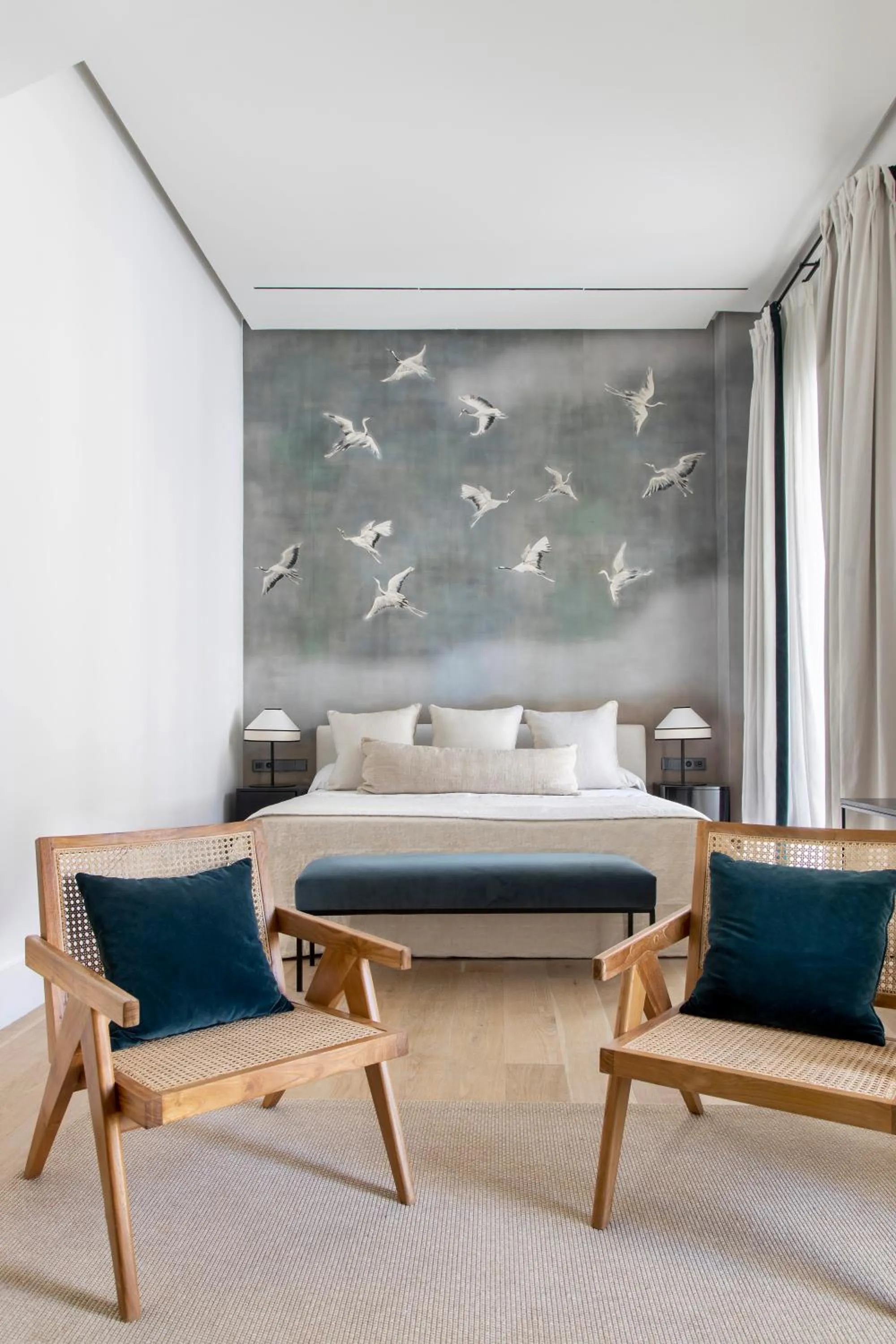 Bed in Hotel Bodega Tio Pepe