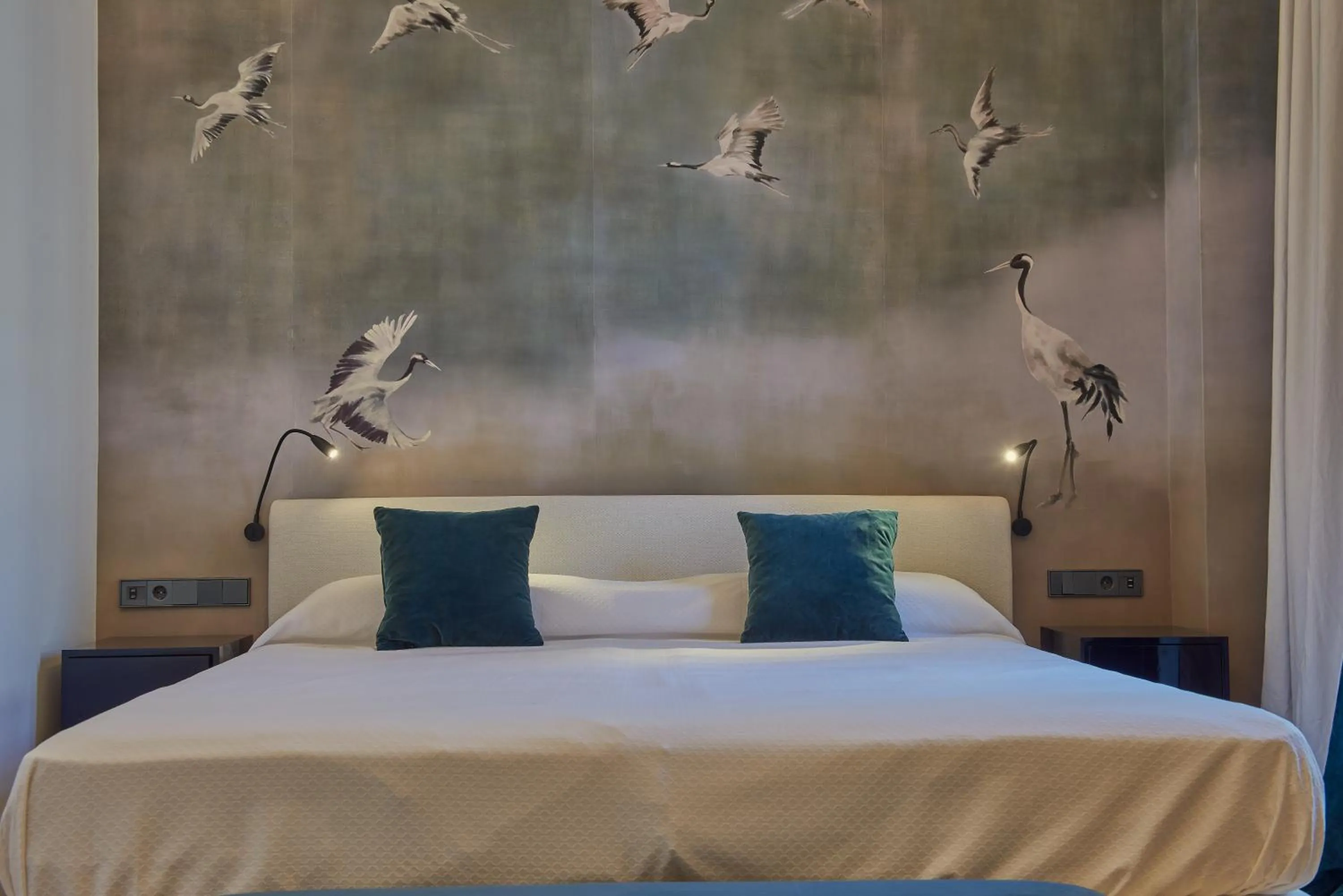 Bed in Hotel Bodega Tio Pepe