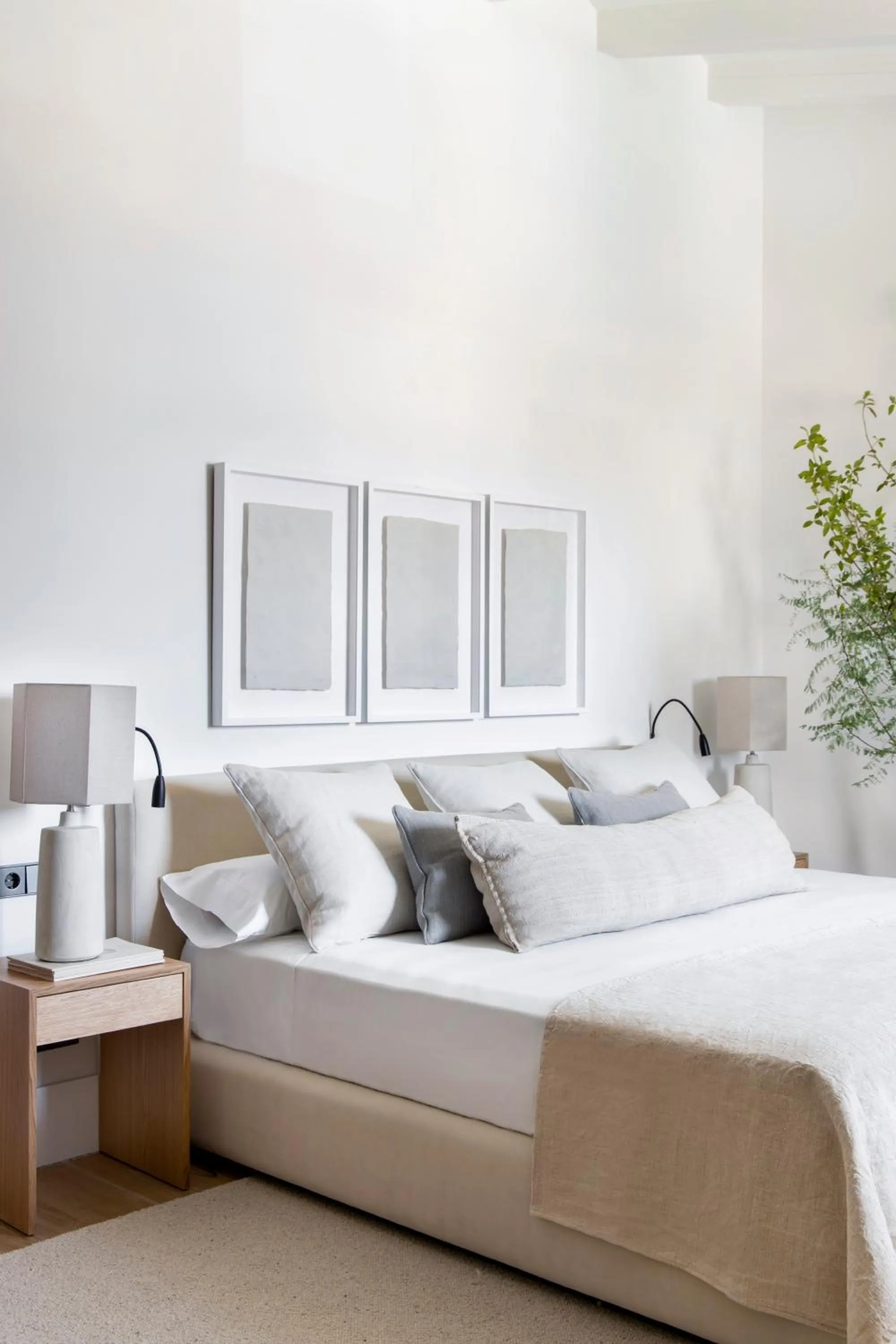 Bed in Hotel Bodega Tio Pepe