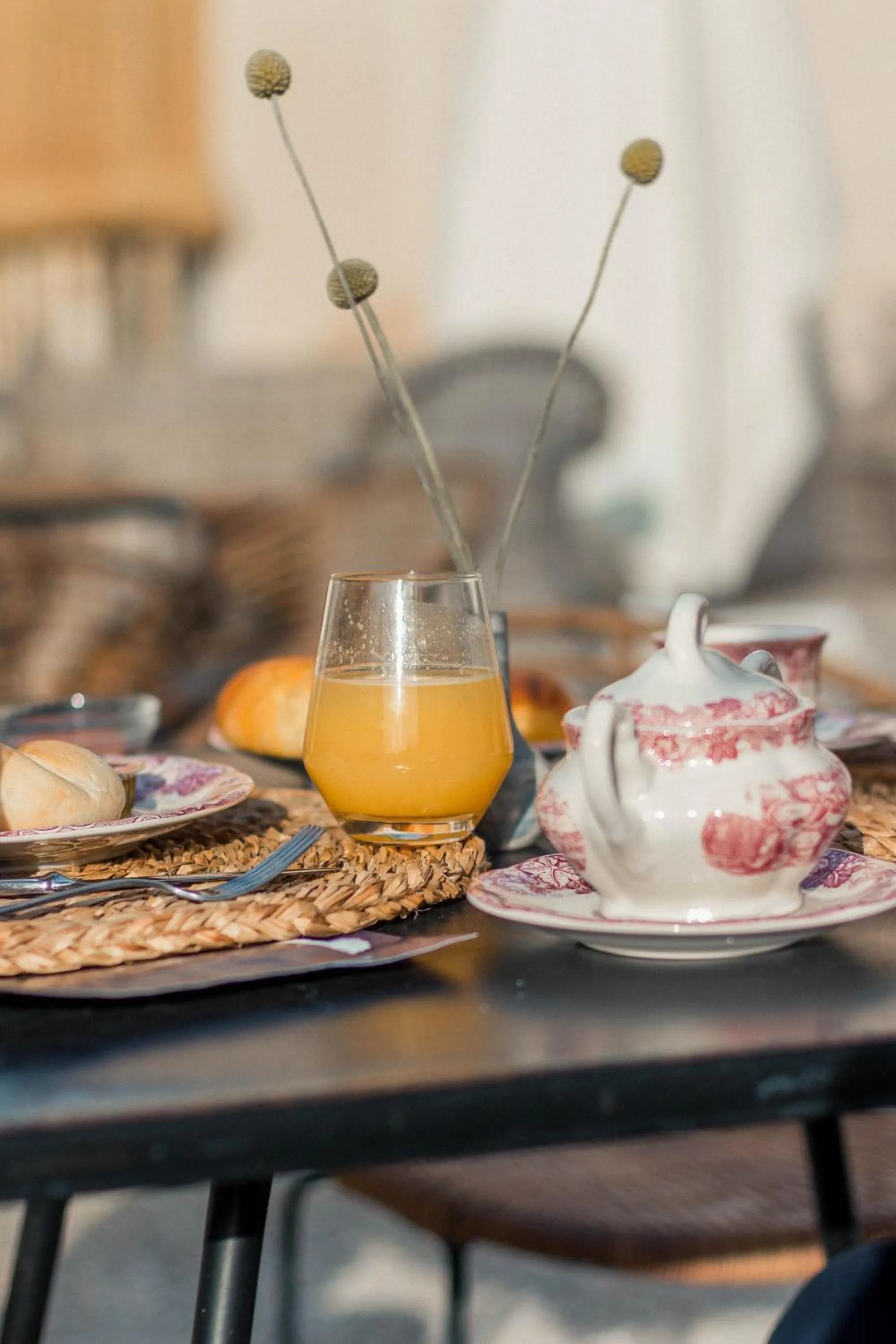 Continental breakfast in Hotel Bodega Tio Pepe