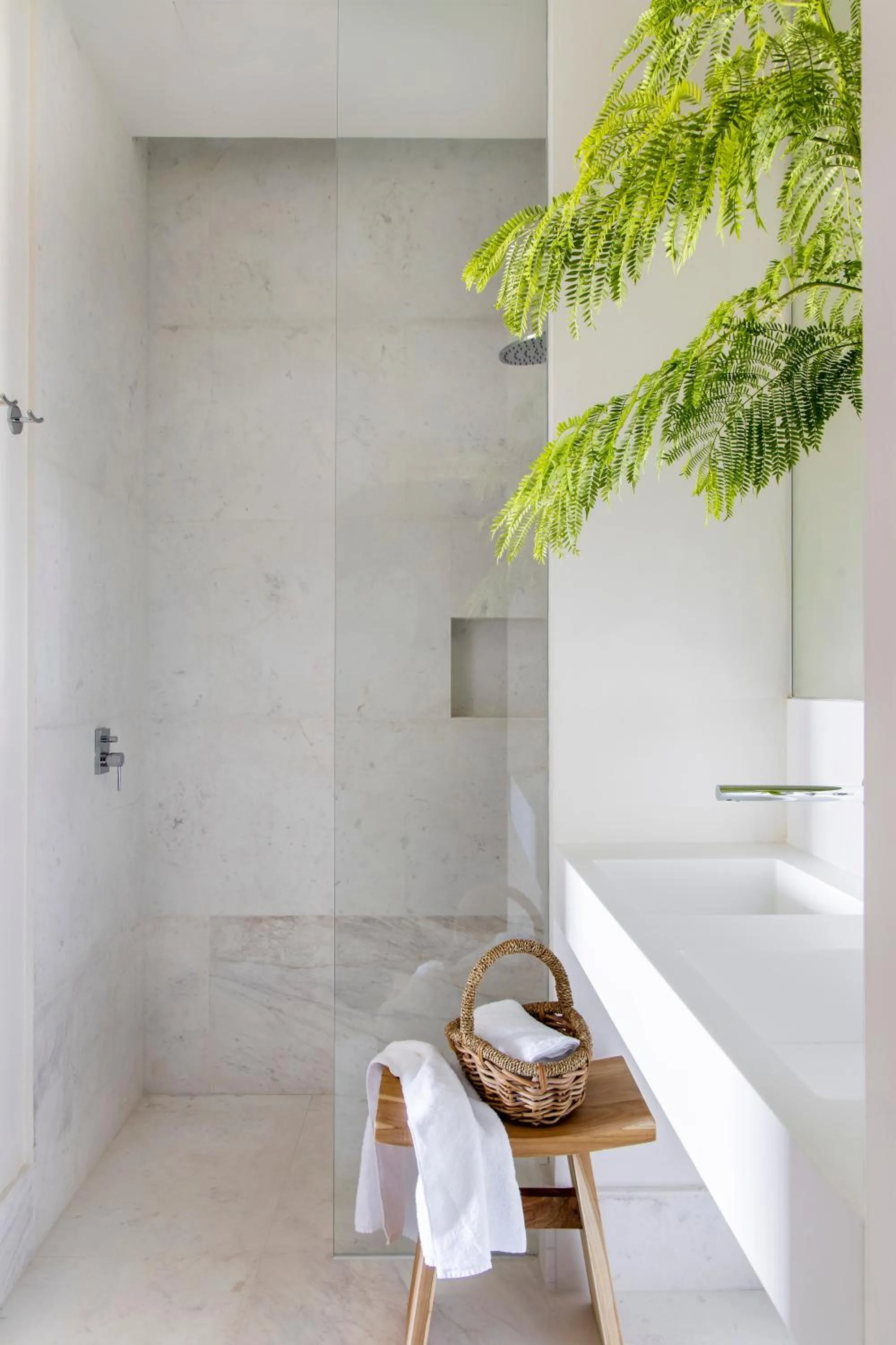 Shower in Hotel Bodega Tio Pepe