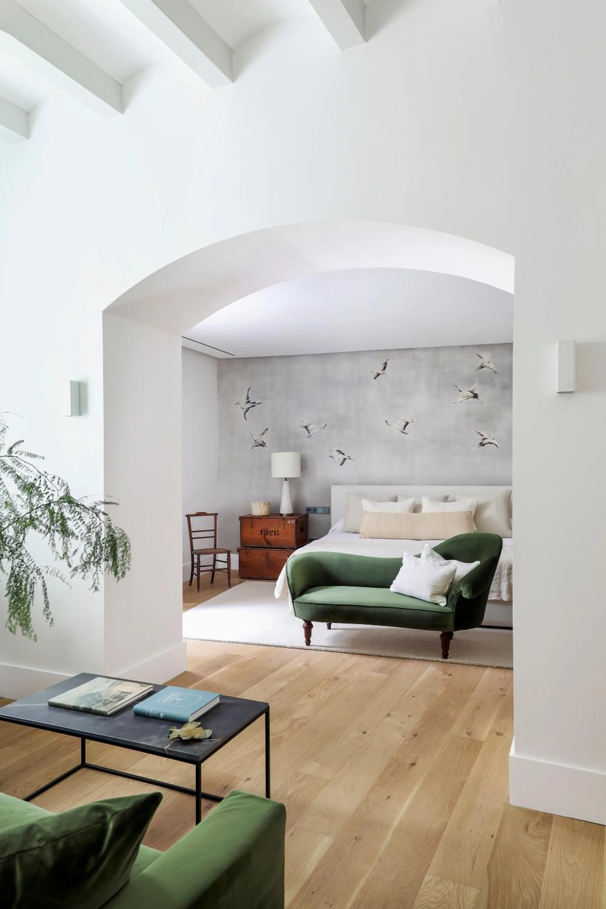 Bed in Hotel Bodega Tio Pepe