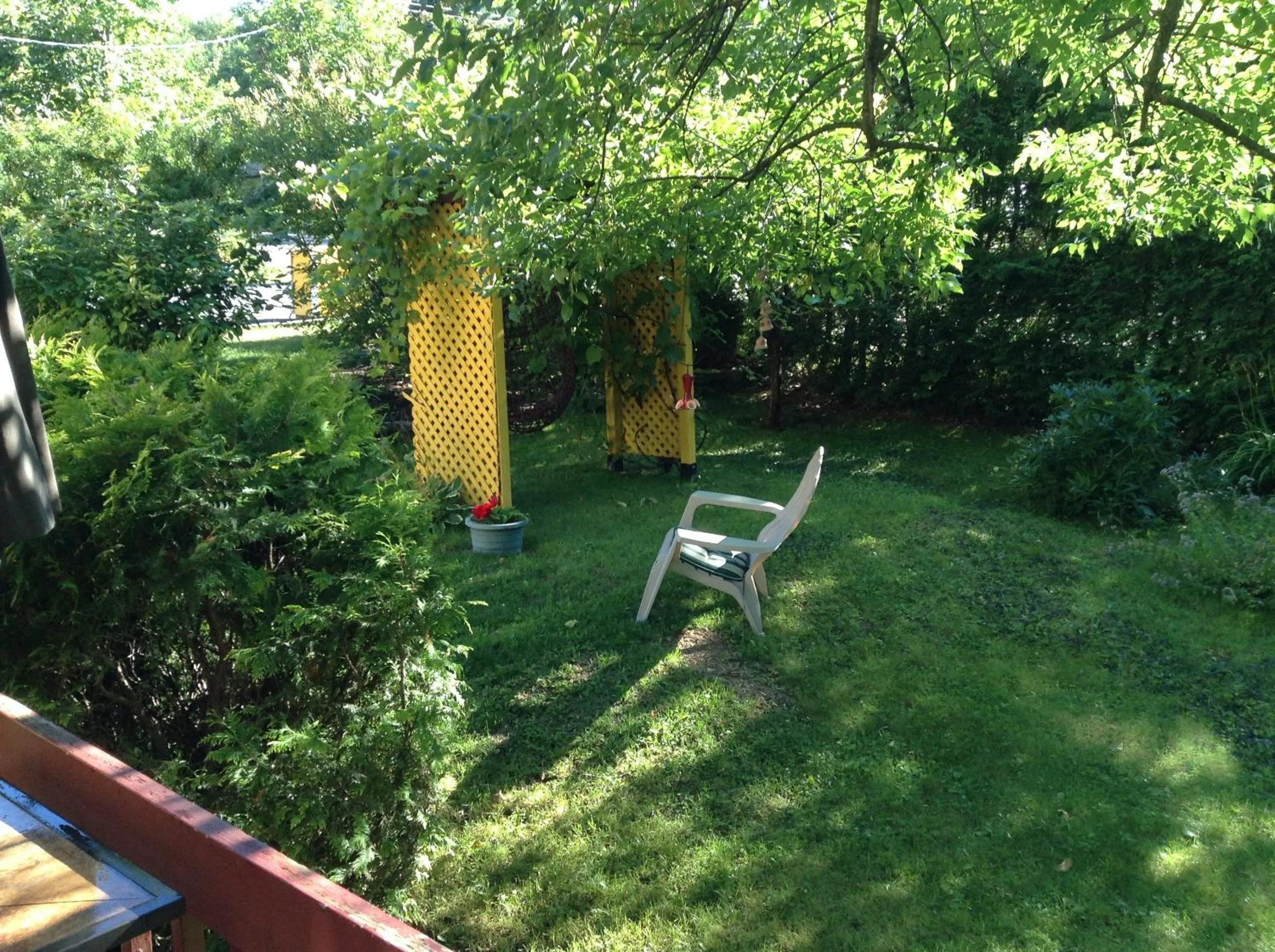 Garden in Chez Lulu et Lutin