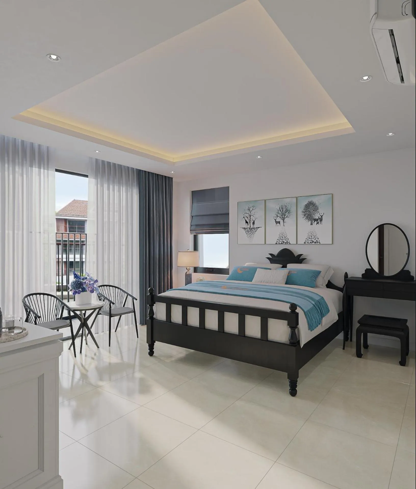 Photo of the whole room, Bed in Luna Oriental