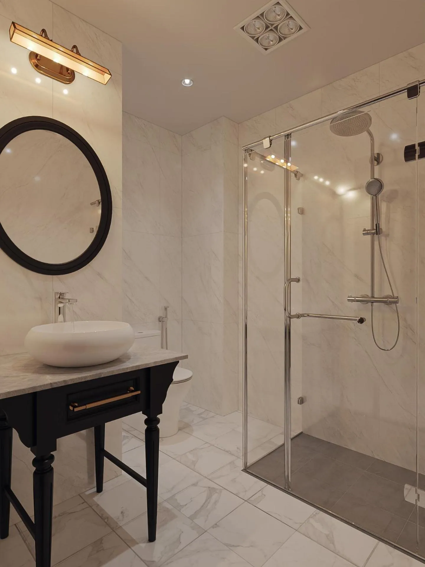 Shower in Luna Oriental