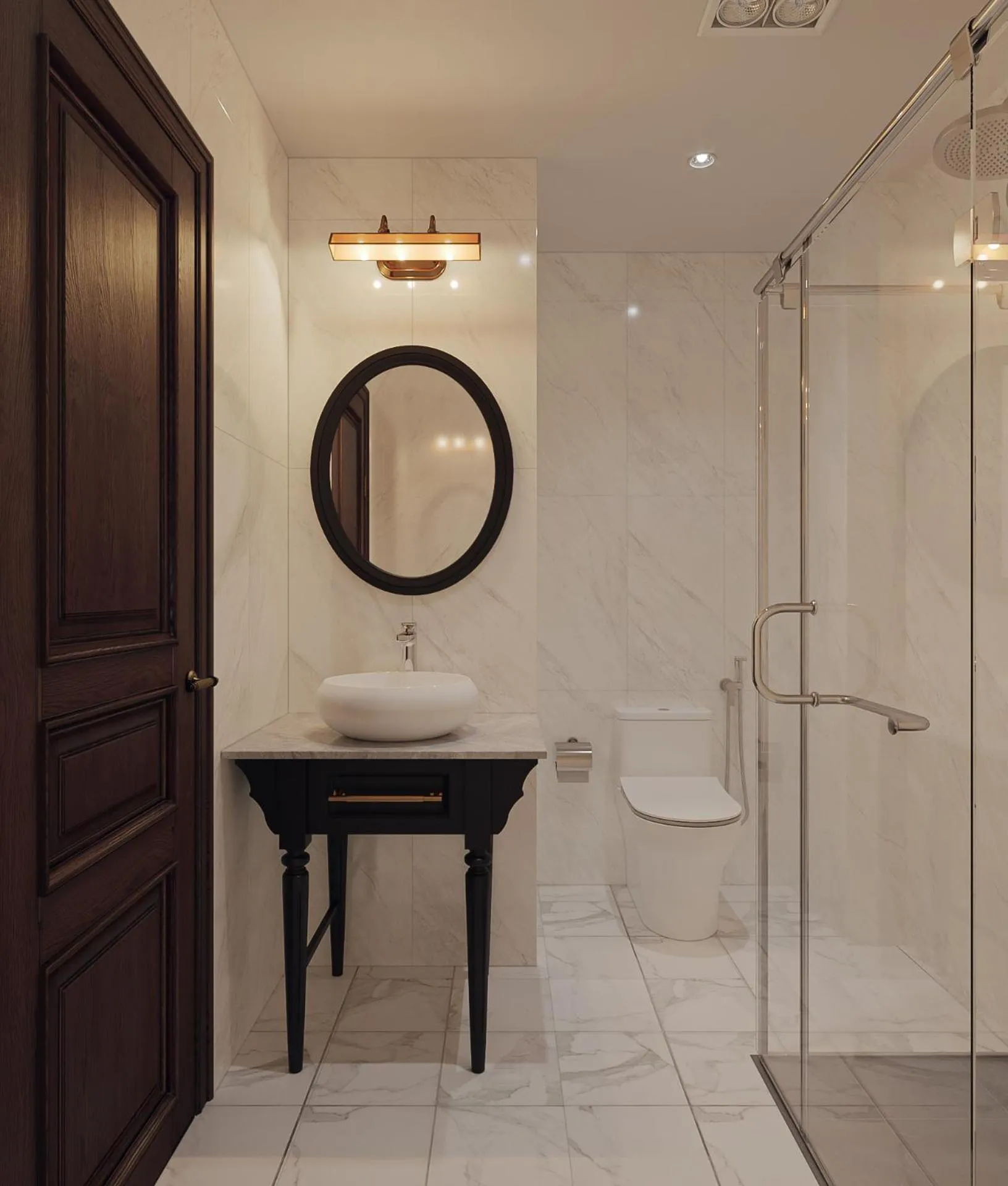 Shower in Luna Oriental